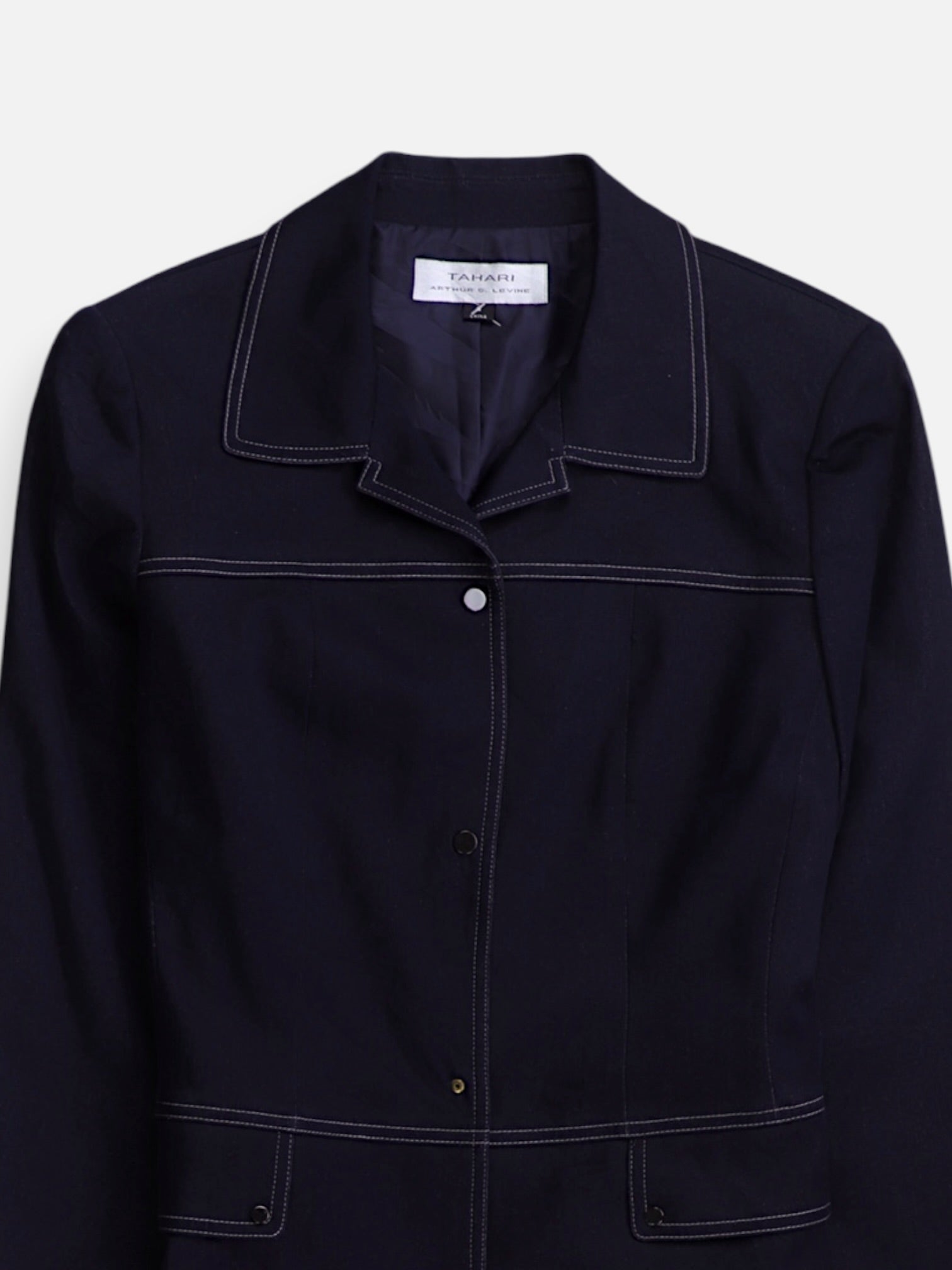Abrigo  Single breasted trench Denim - Mujer - 8