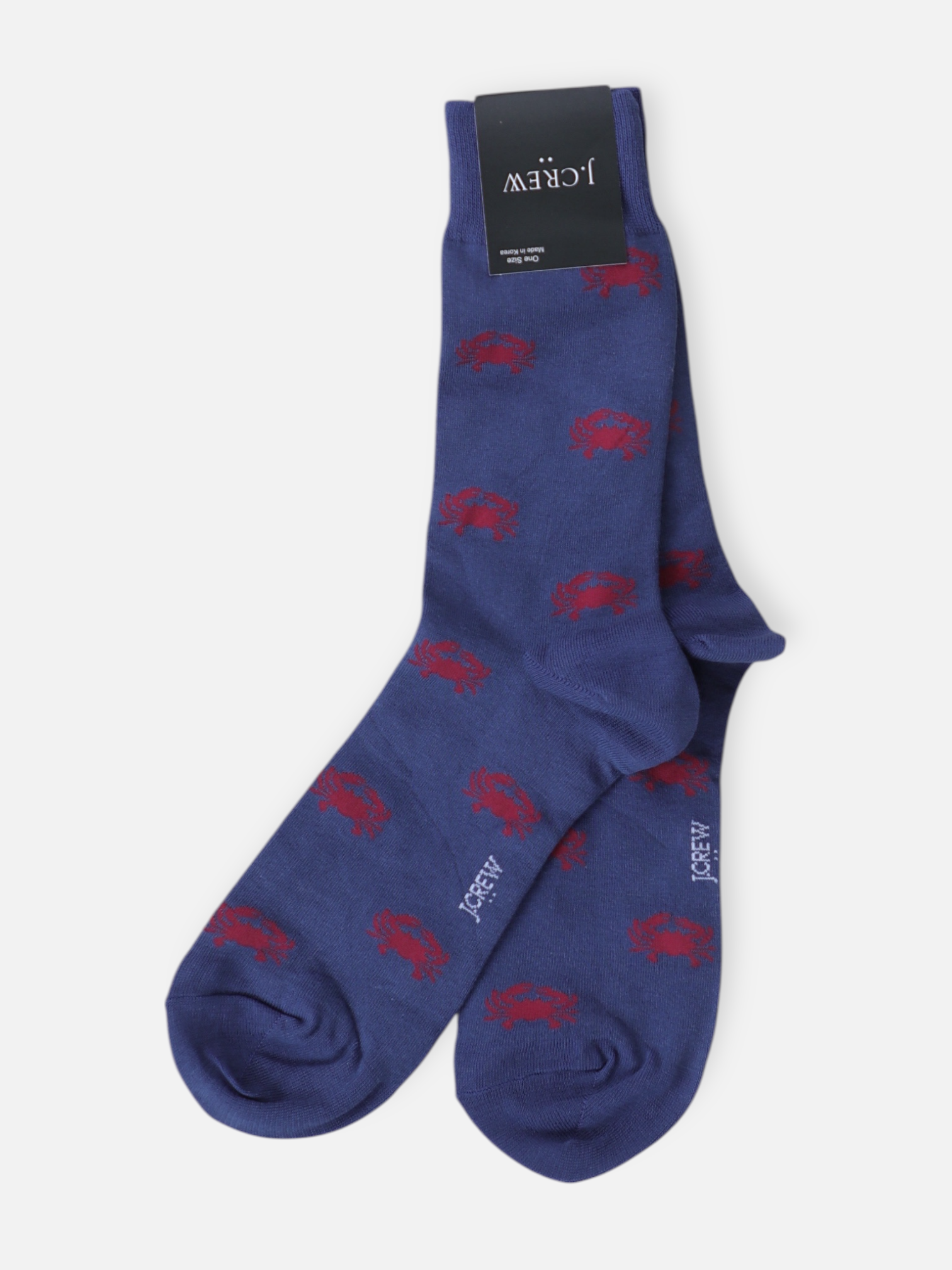 J CREW Calcetines 1 Par - Hombre - Talla Única (One Size)