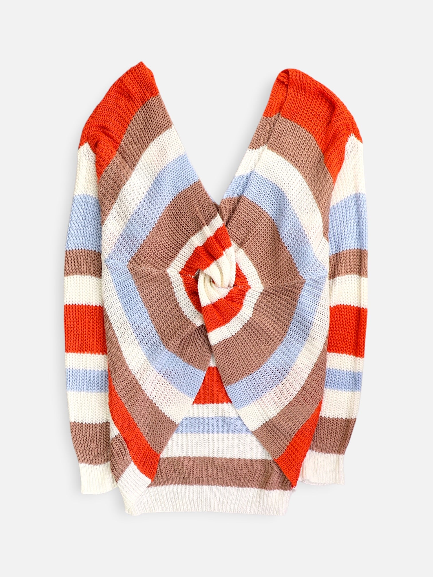 Sueter Knit Color Block - Mujer - Medium