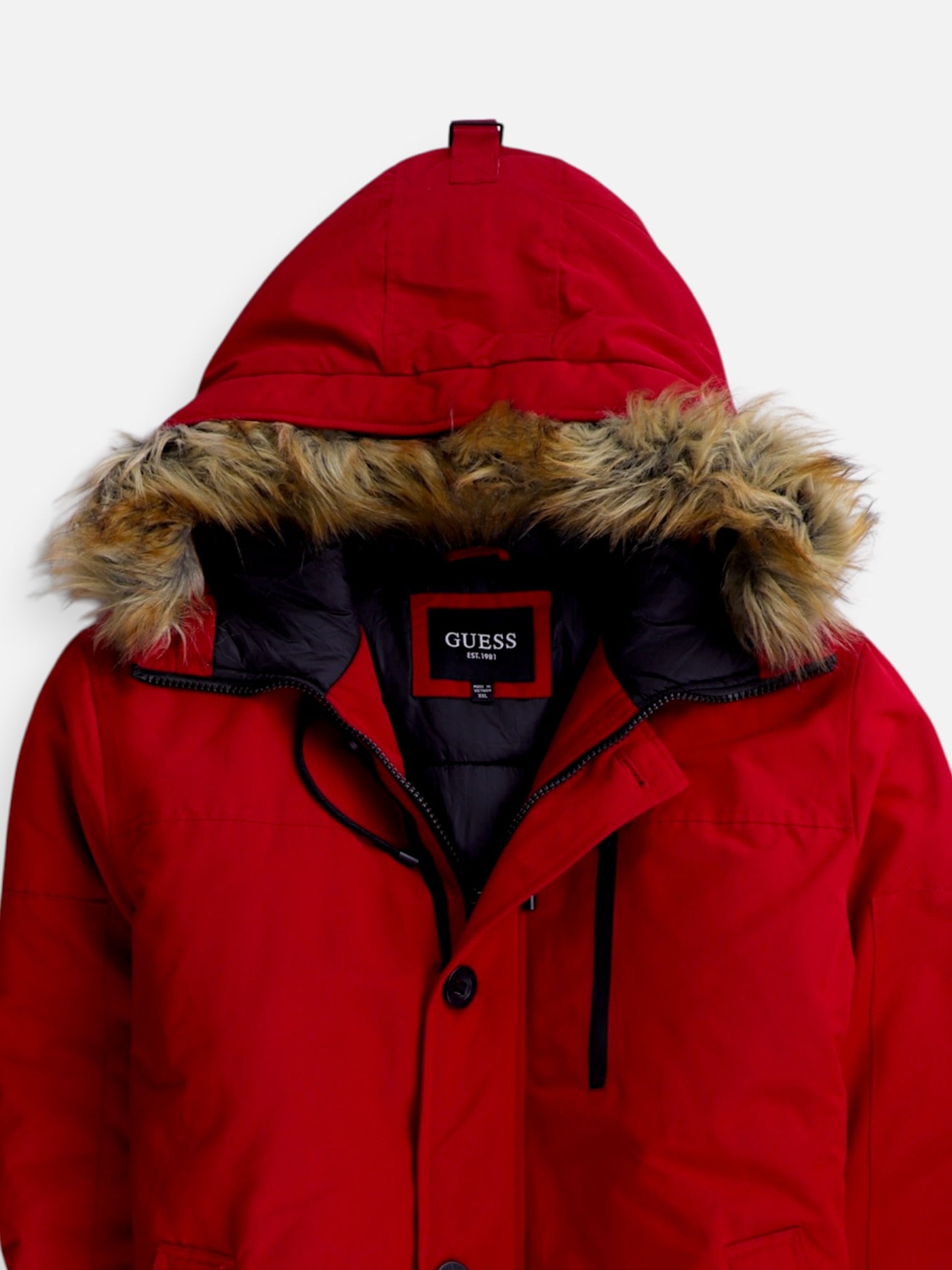 Guess Chaqueta Impermeable Basic - Hombre - 2XL