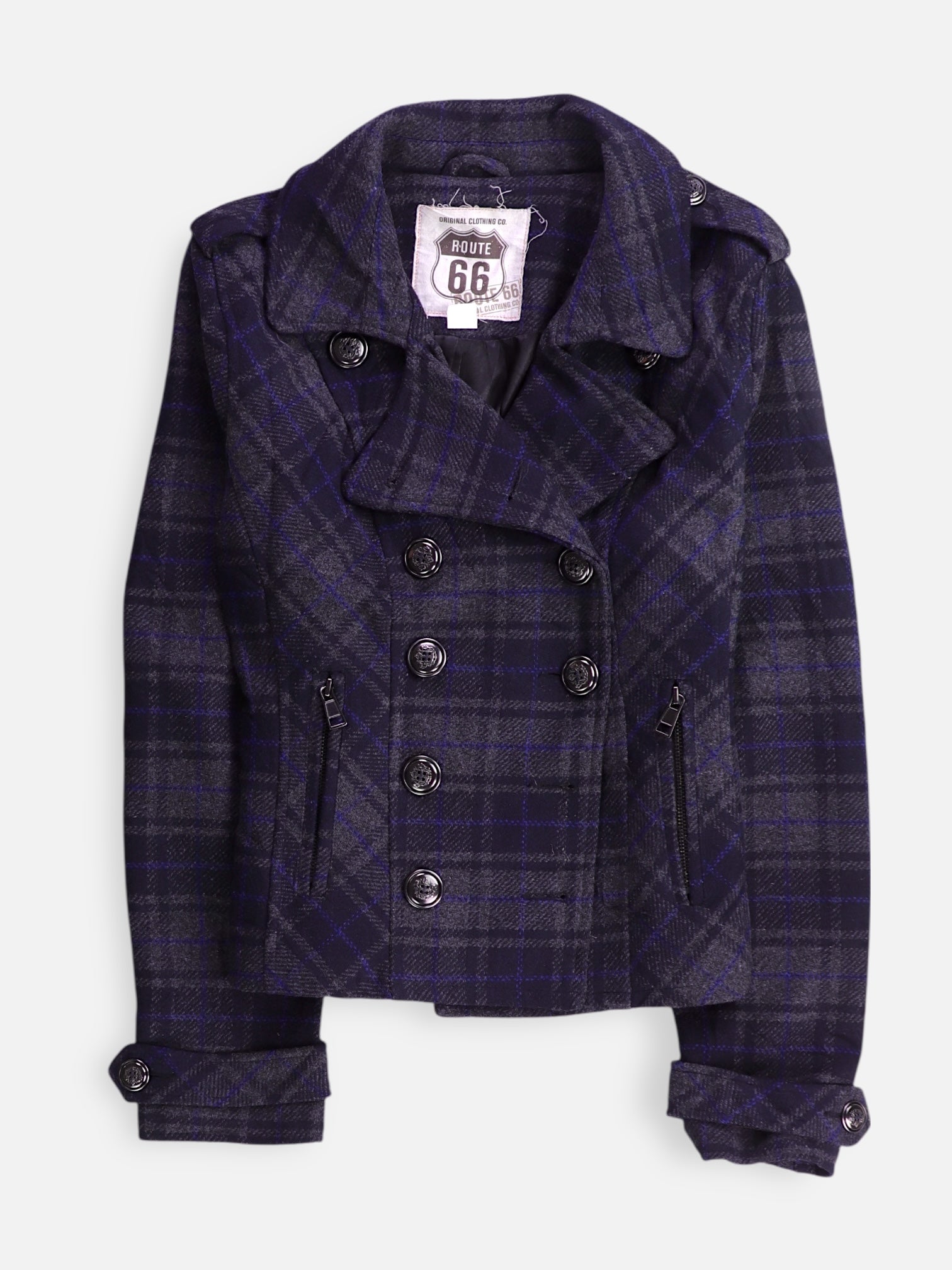 ROUTE 66 Chaqueta Casual Basic - Mujer - Large
