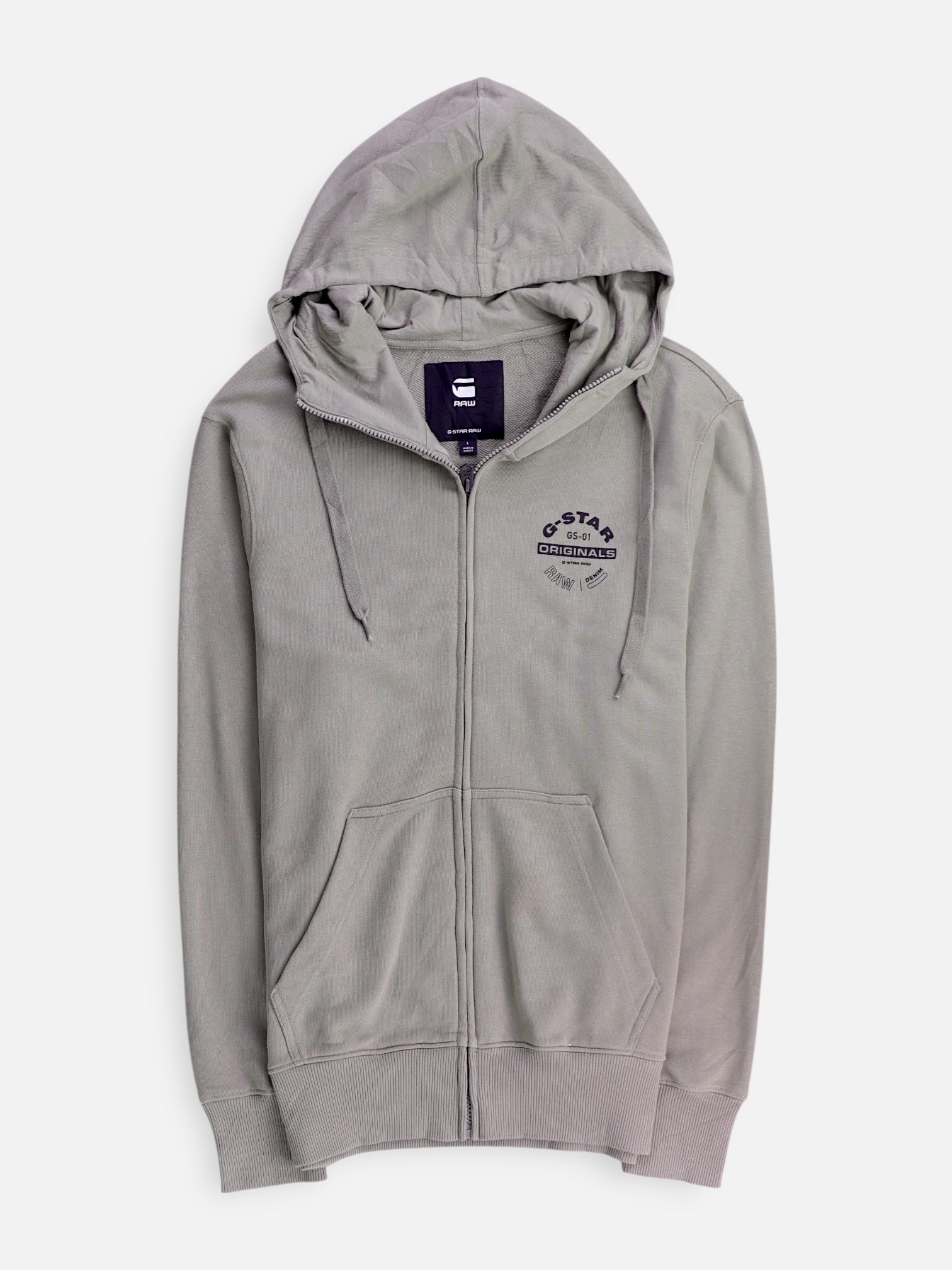 Sudadera Hoodie Basic - Hombre - Large