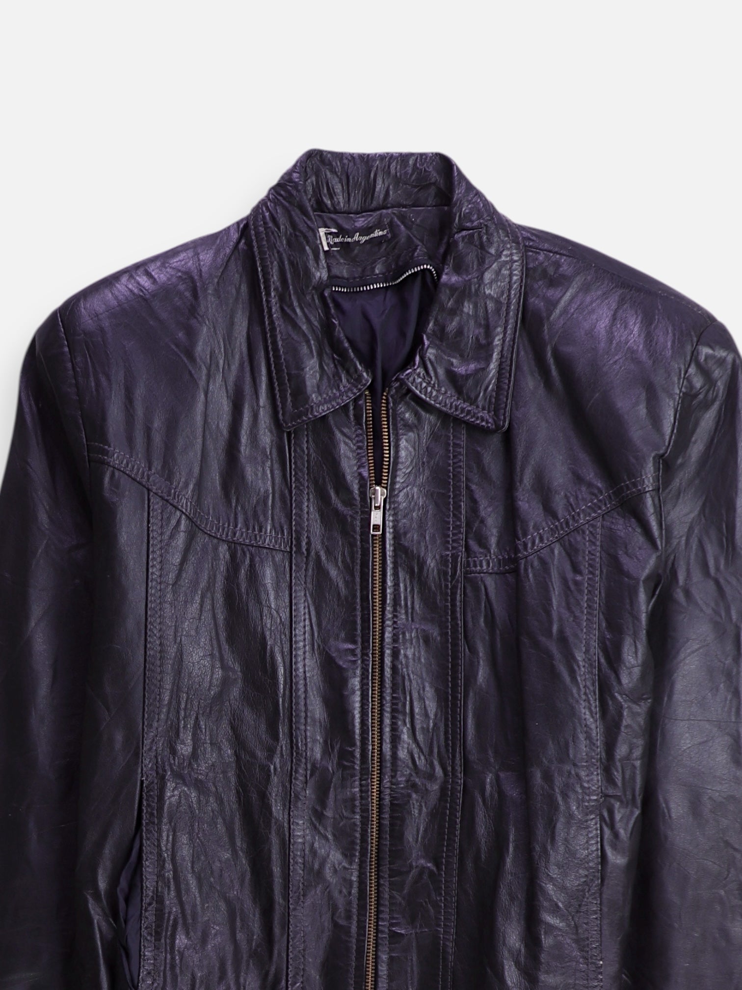 Chaqueta Casual Cuero - Hombre - 38