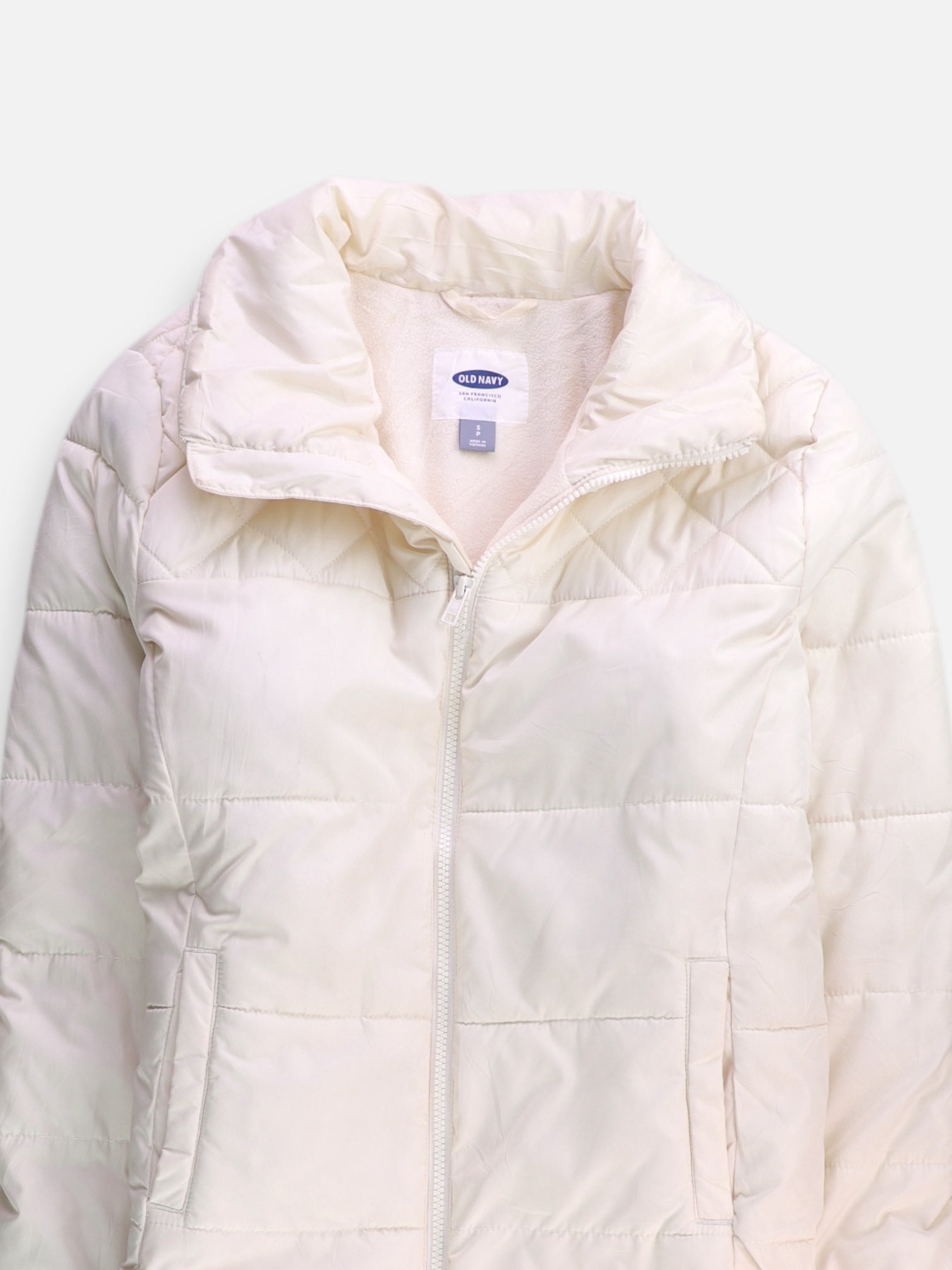 Old Navy Chaqueta Puffer Impermeable - Mujer - Small