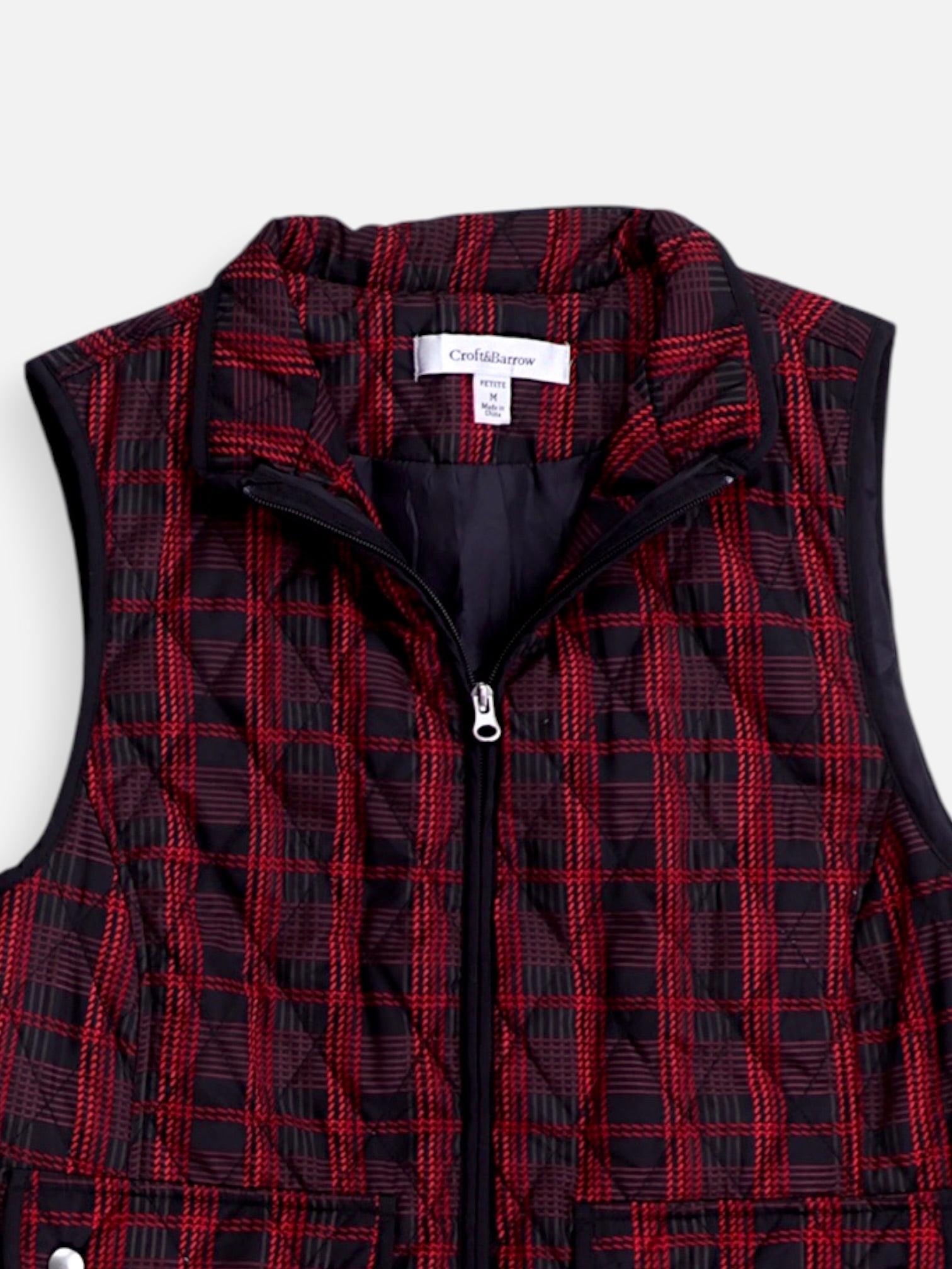 Croft & Barrow Chaleco Casual - Mujer - Medium