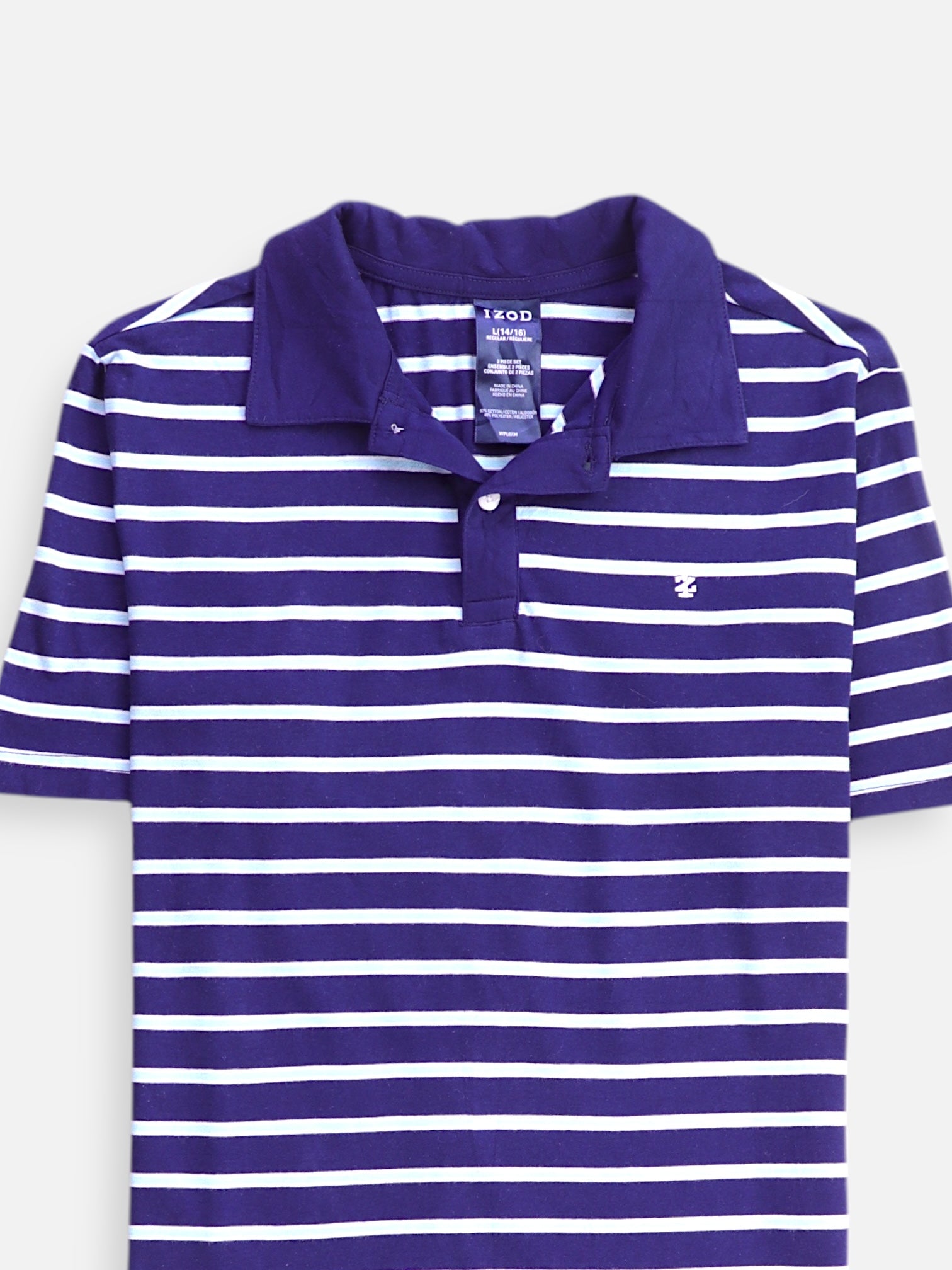 Izod Camisa Color Block - Niño - Large - 14-16Y (Años)