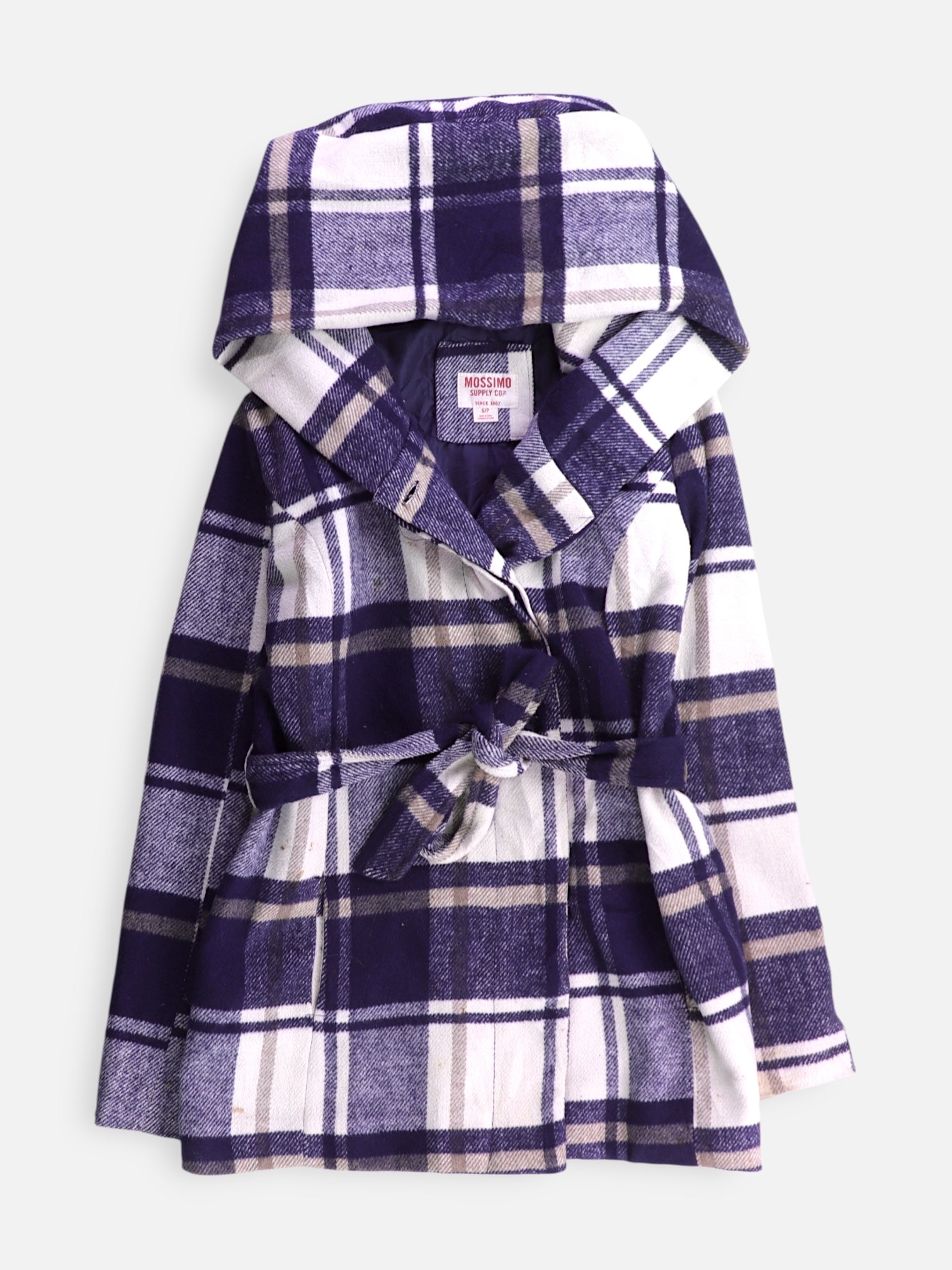 Mossimo Chaqueta Casual Color Block - Mujer - Small