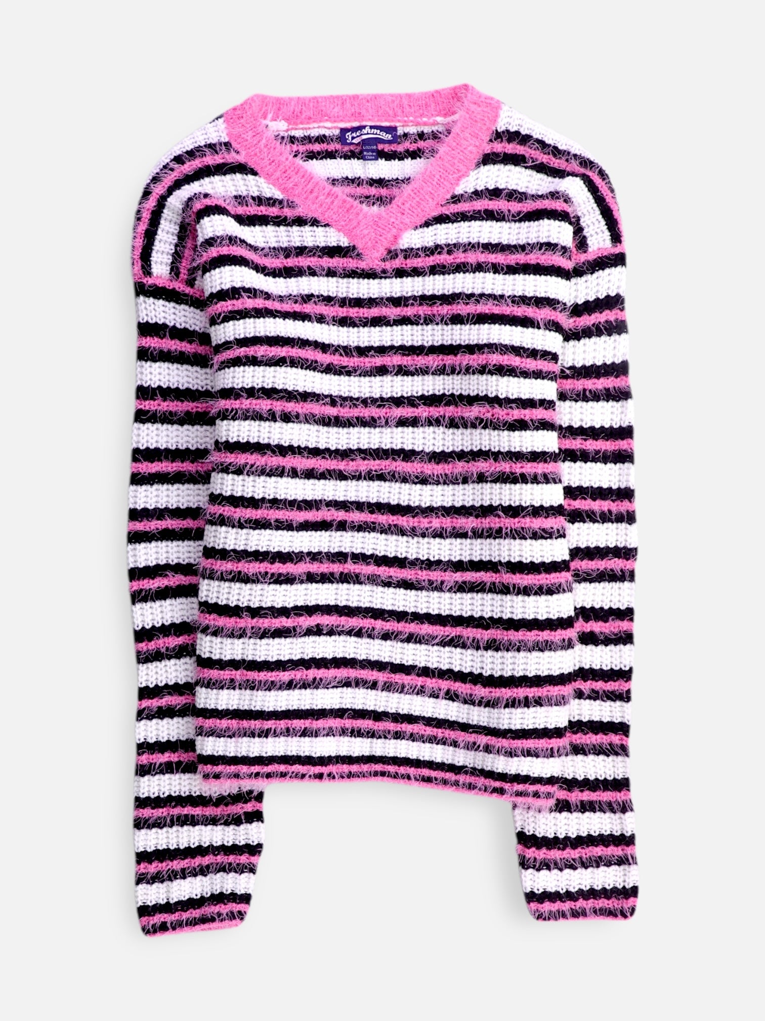 Sueter Knit Color Block - Niña - Large - 12-14Y (Años)