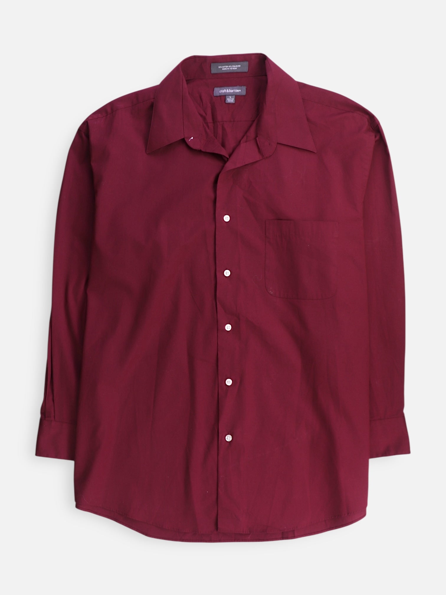 Croft & Barrow Camisa Casual - Hombre - Large