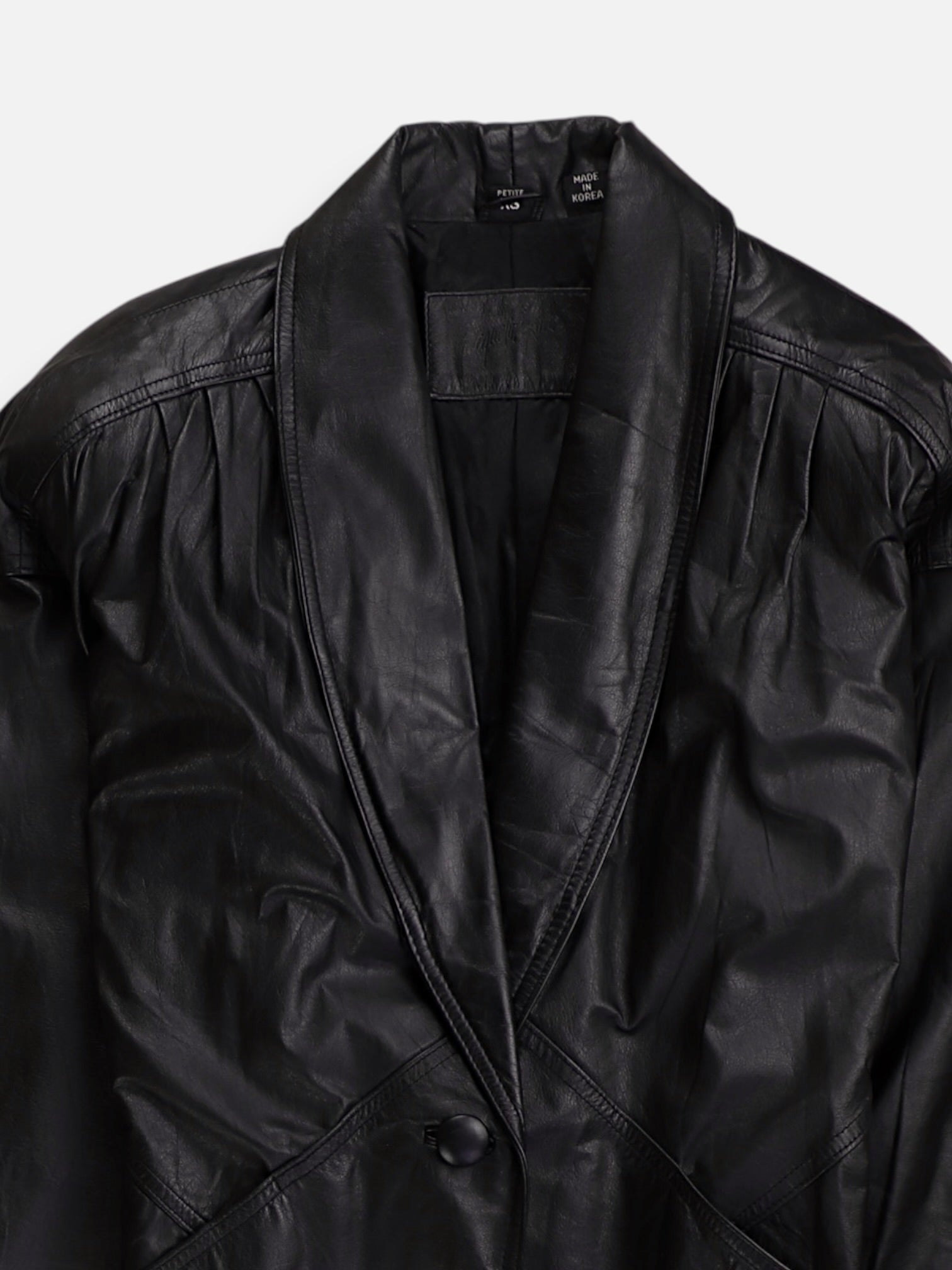 Abrigo Casual Cuero - Mujer - XS