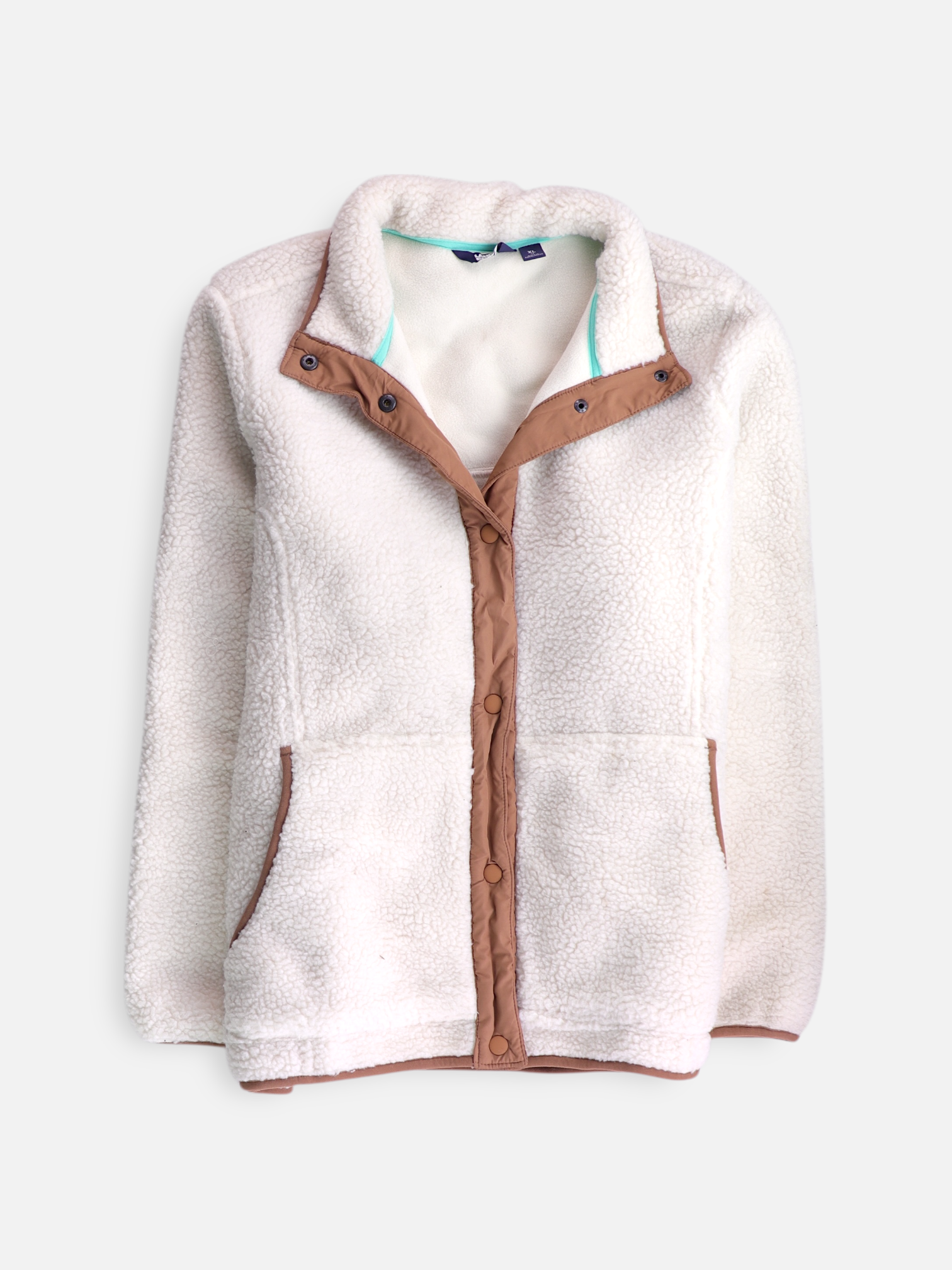 LANDS END Sueter Fleece Casual - Mujer - 18