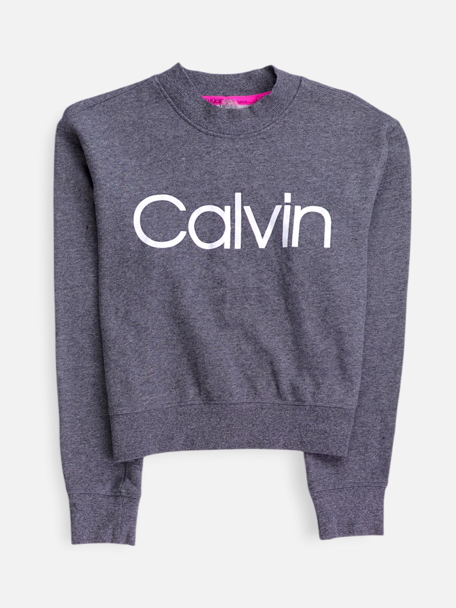 Calvin Klein Sudadera Sweatshirt Crop Top - Mujer - Medium