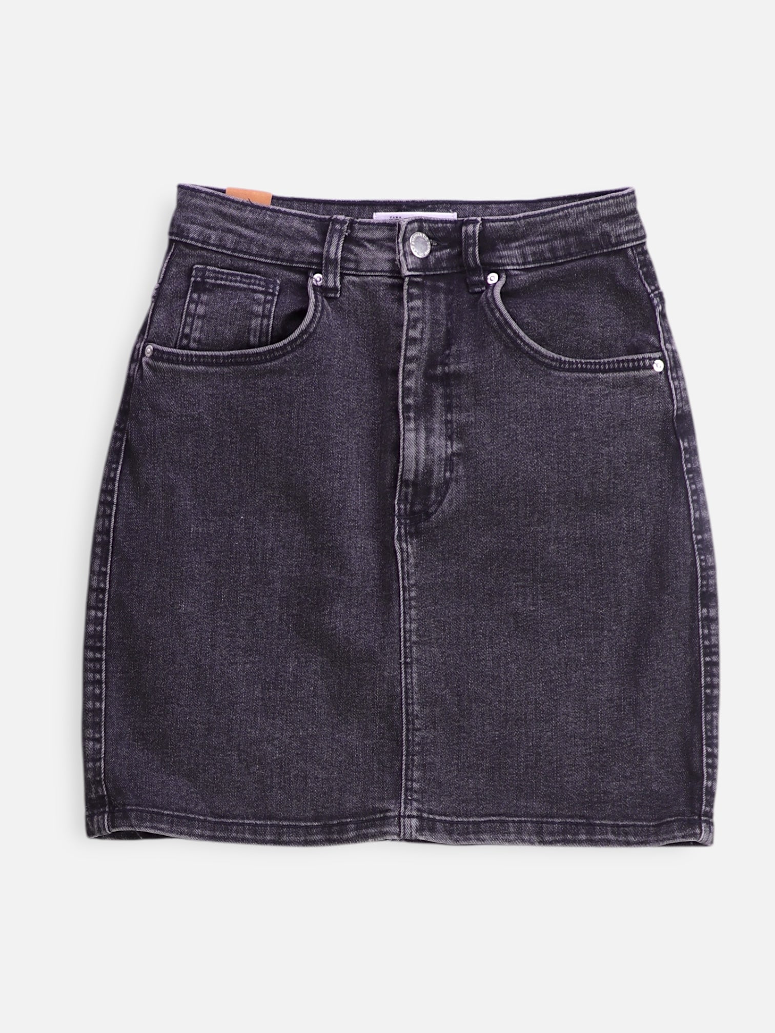 ZARA Falda Denim - Mujer - XS