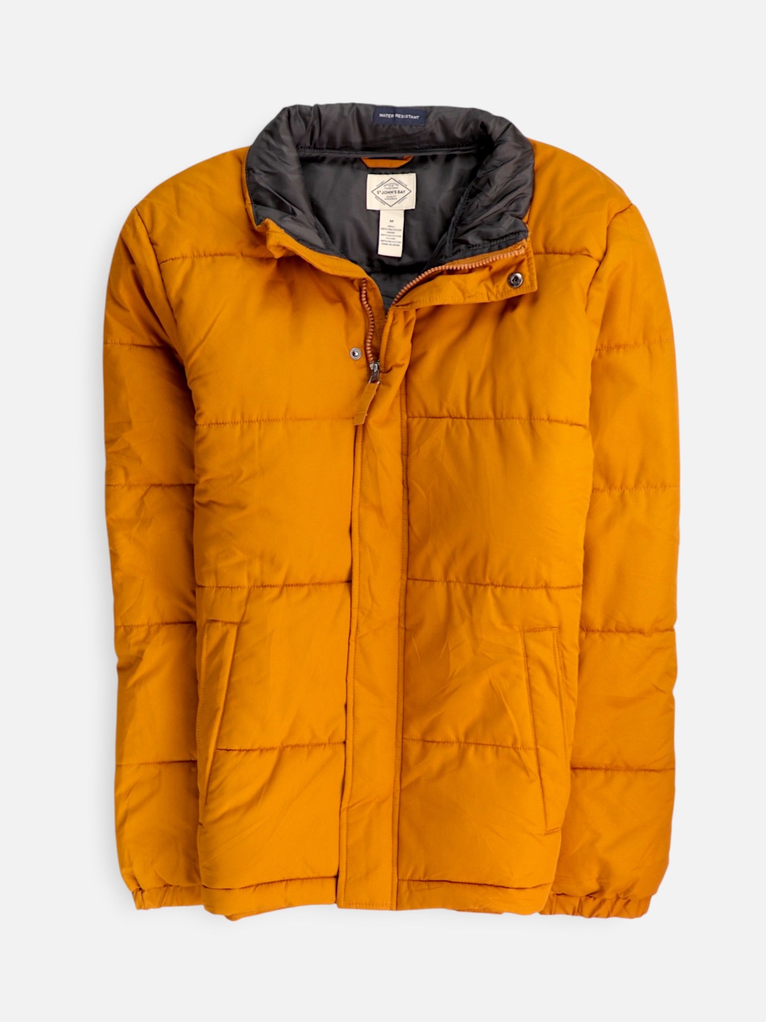 ST JOHNS BAY Chaqueta Puffer Impermeable - Hombre - Medium