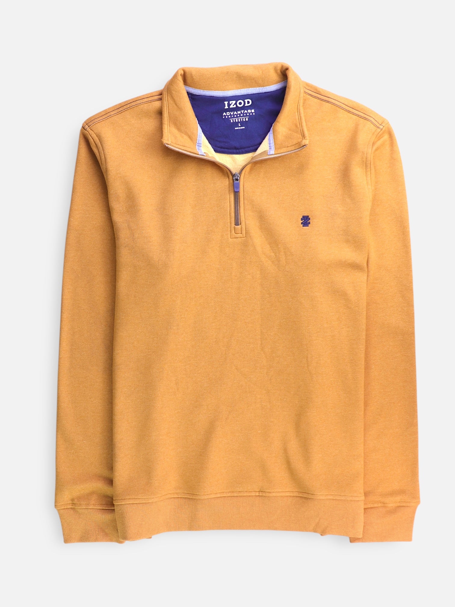 Izod Sudadera Fleece Basic - Hombre - Large