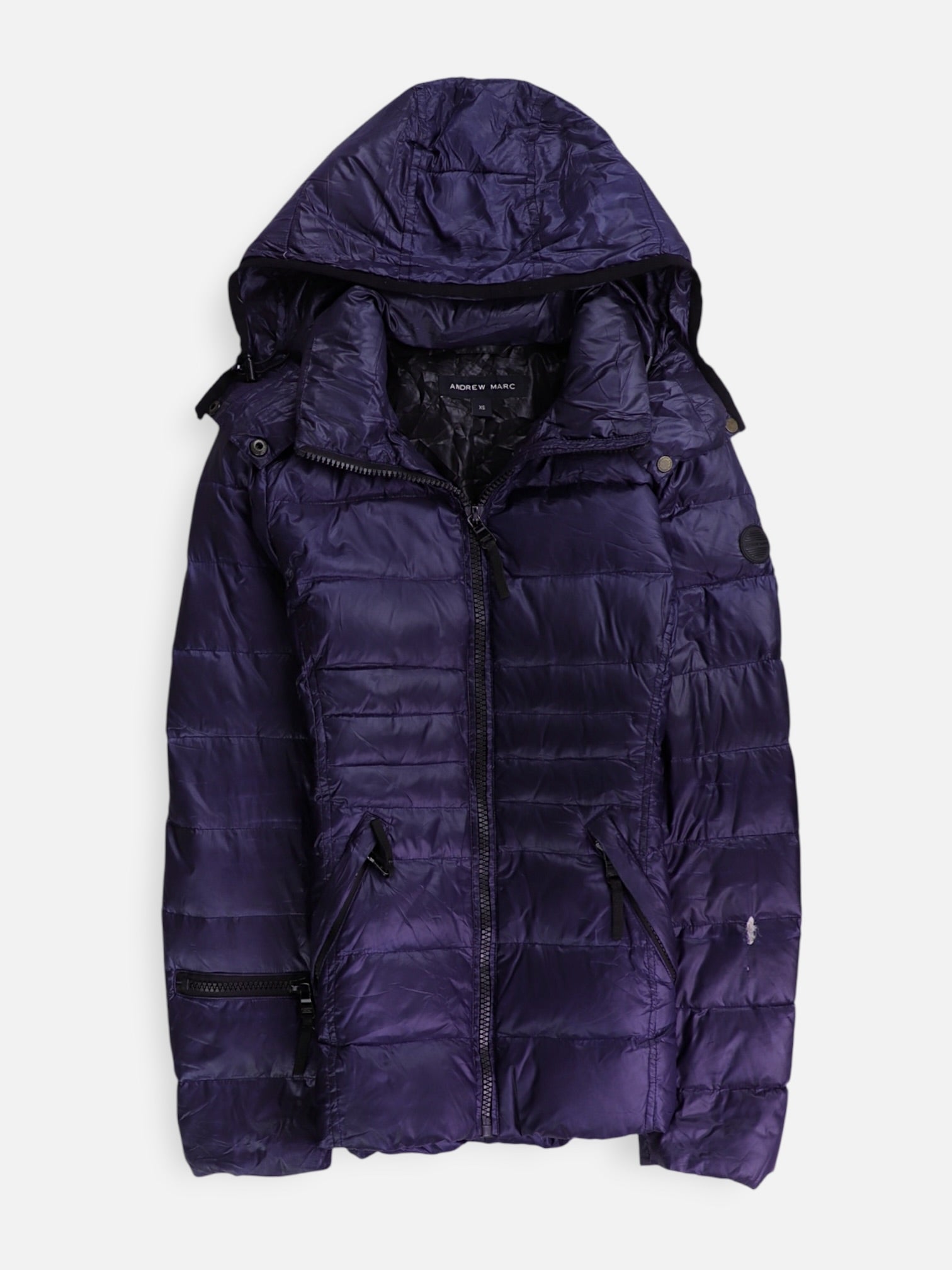 ANDREW MARC Chaqueta Puffer Impermeable - Mujer - XS