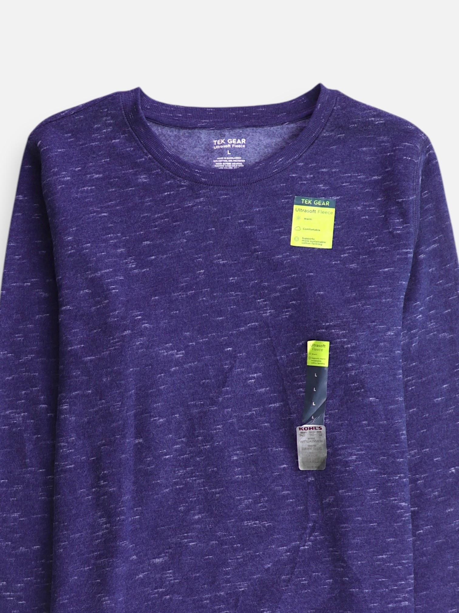 TEK GEAR Sudadera Sweatshirt Basic - Mujer - Large