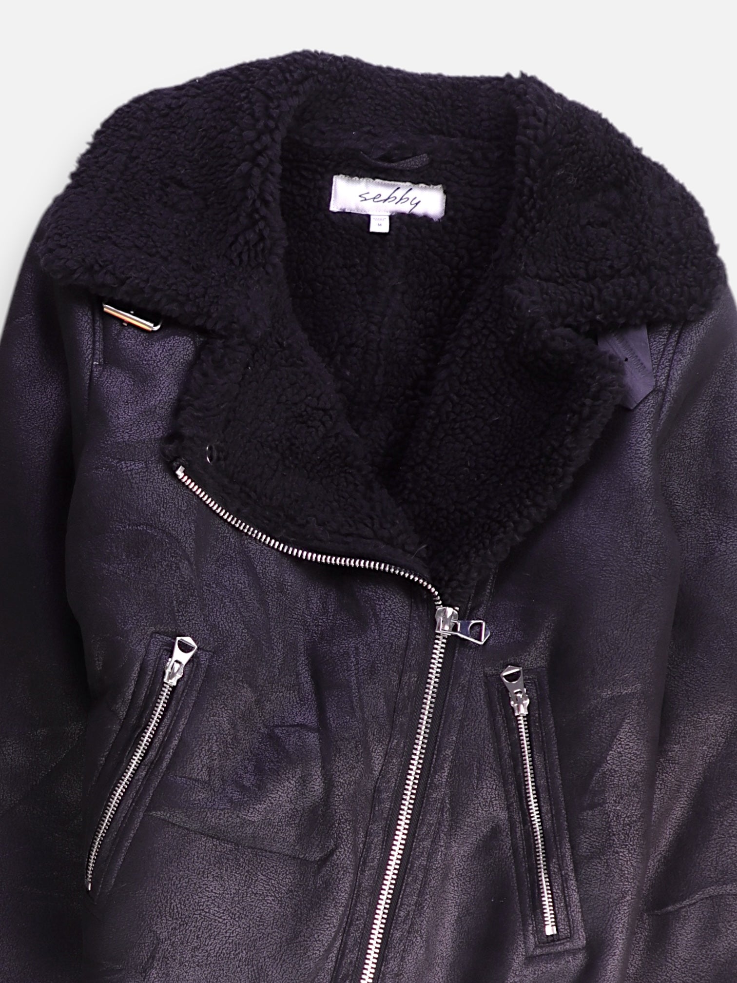 Chaqueta Aviator Suede - Mujer - Medium