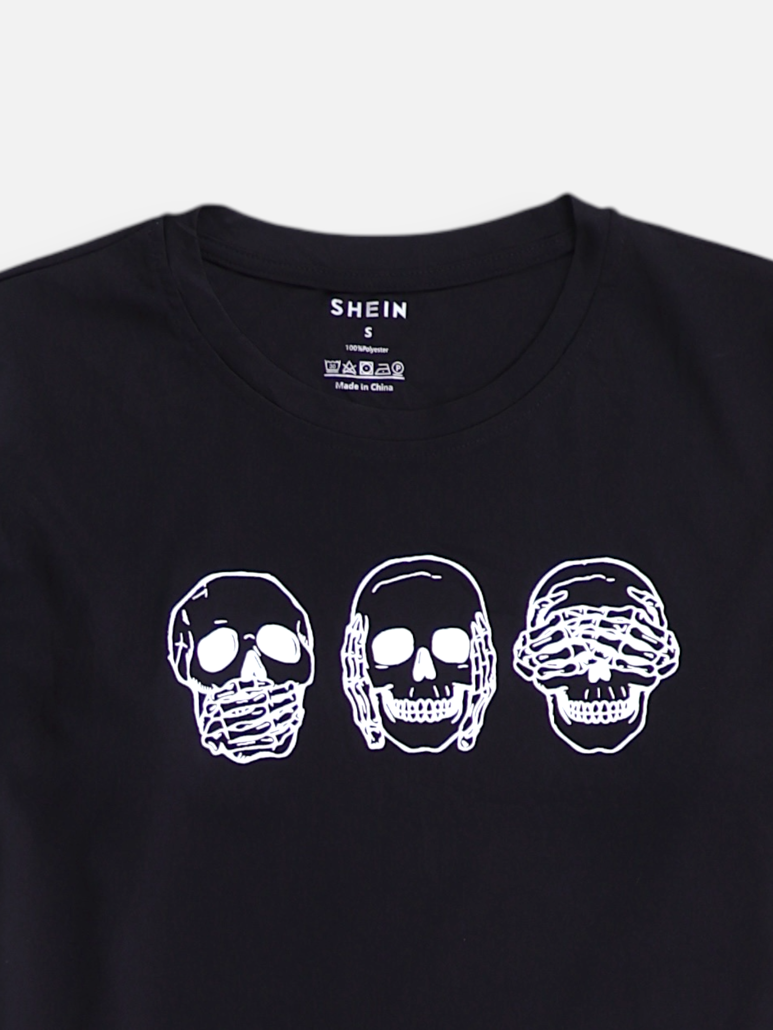 SHEIN Blusa Crop Top - Mujer - Small