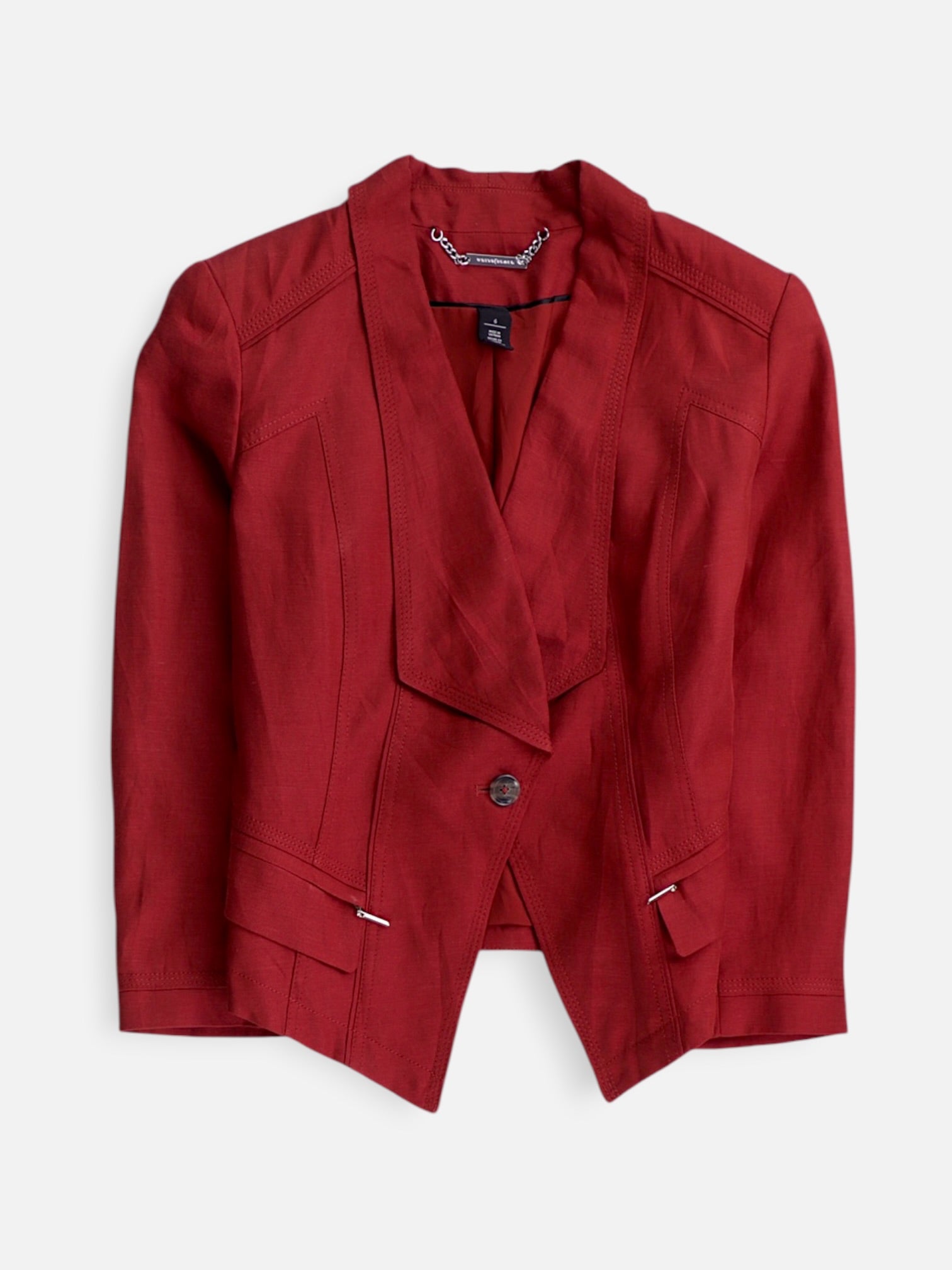 White House Black Market  Chaqueta Casual Basic - Mujer - 6