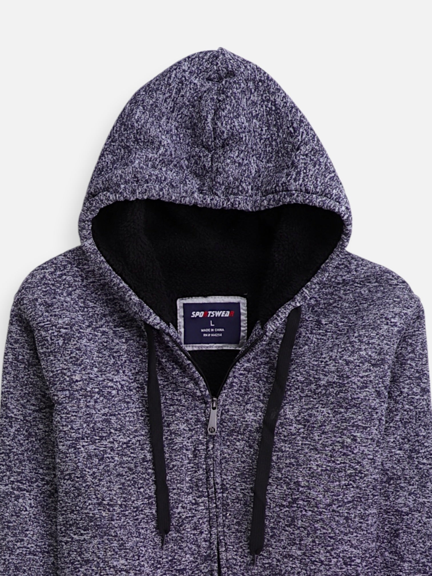 Sudadera Hoodie Basic - Hombre - Large