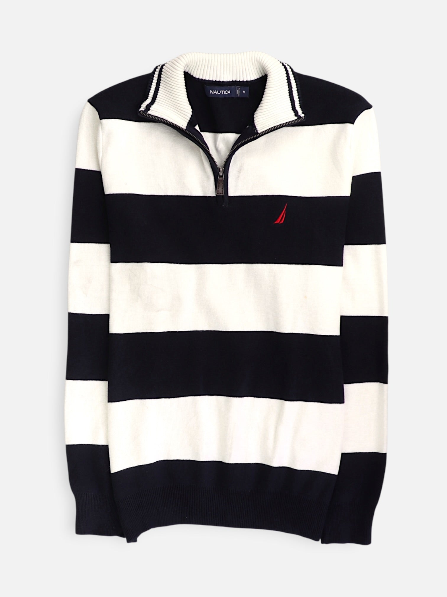 Nautica Sueter Knit Color Block - Hombre - Medium
