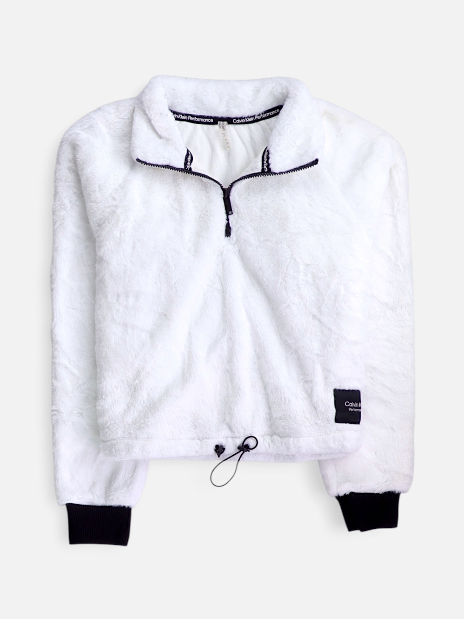 Calvin Klein Sueter Fleece Teddy - Mujer - Medium