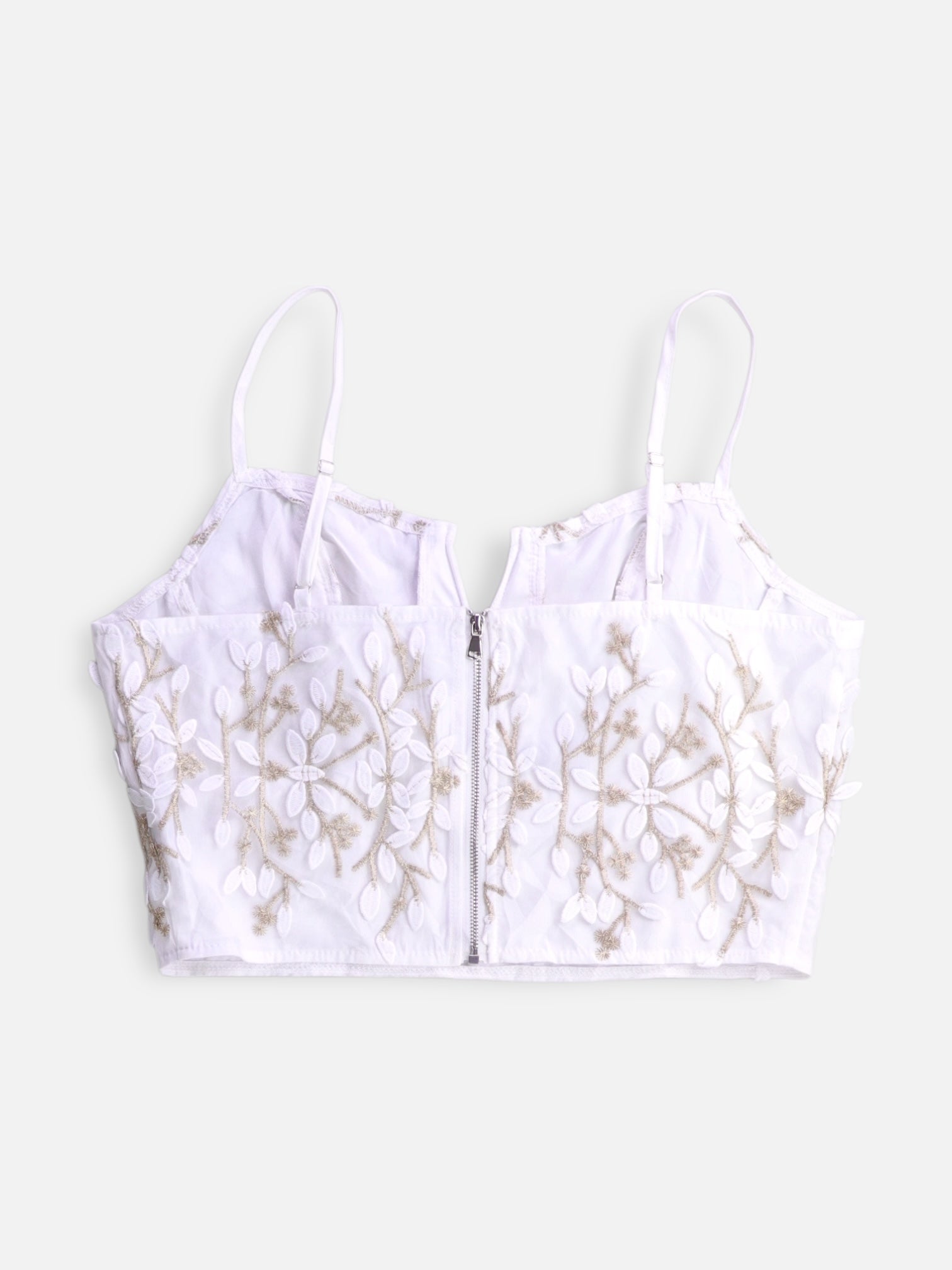 SHEIN Blusa Crop Top - Mujer - Large