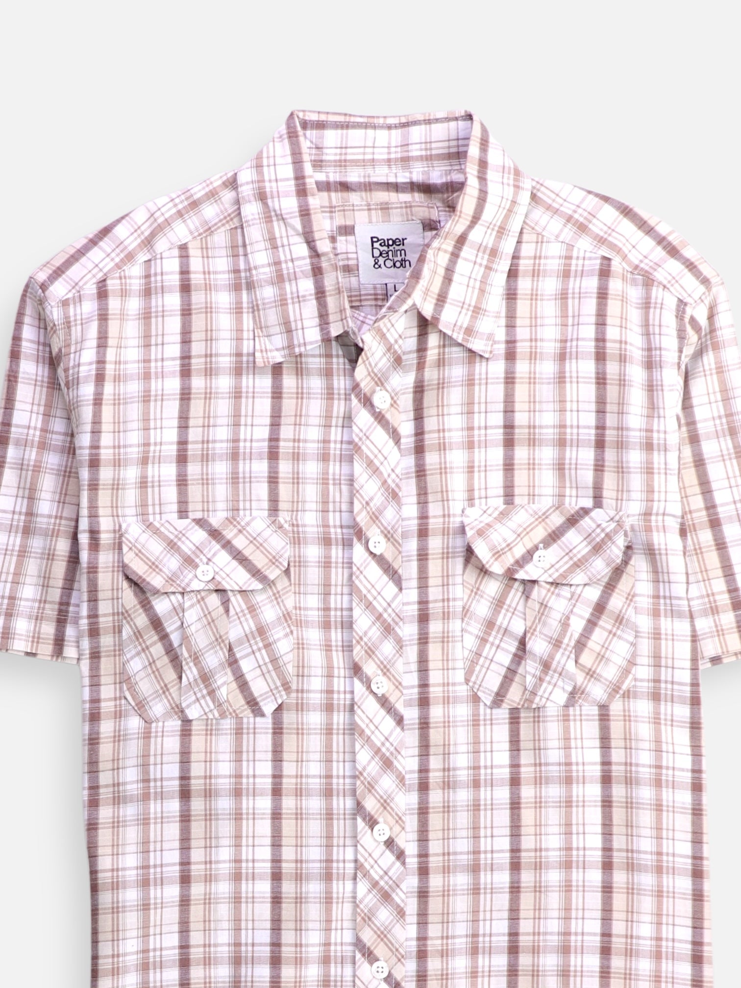 Camisa Casual - Hombre - Large