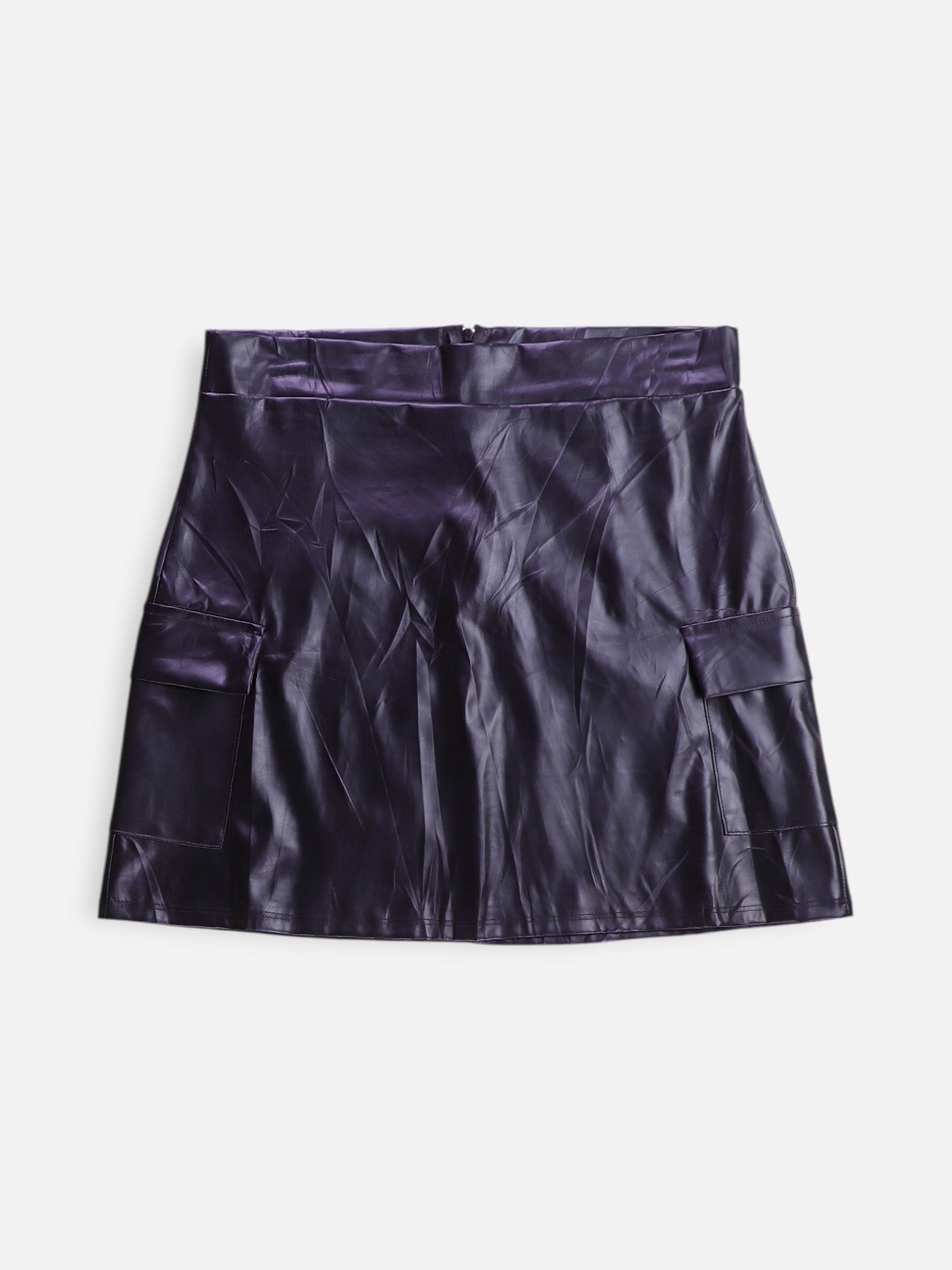 Falda Cuero - Mujer - Large