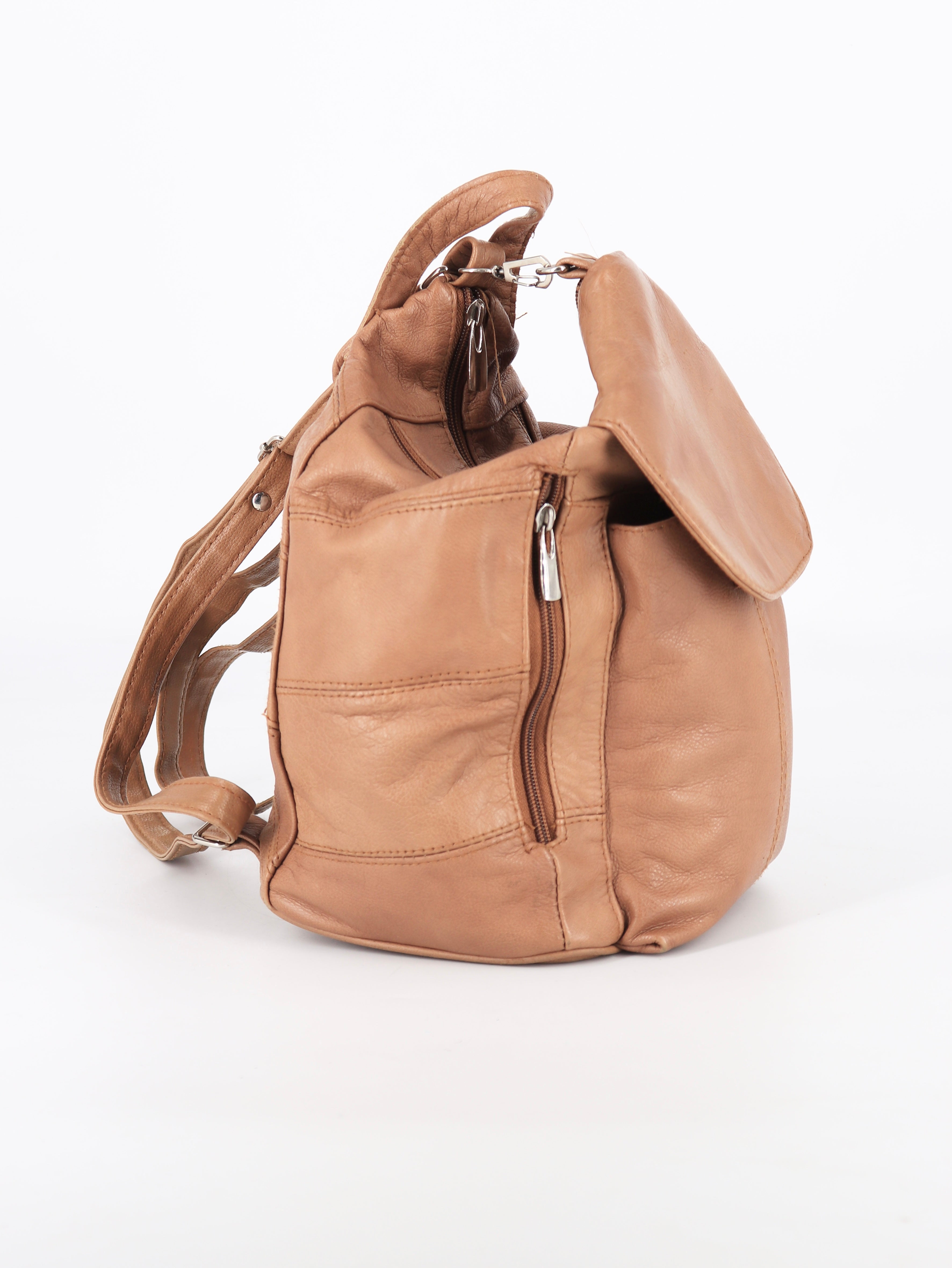 Mochila Cuero - Mujer - Talla Única (One Size)
