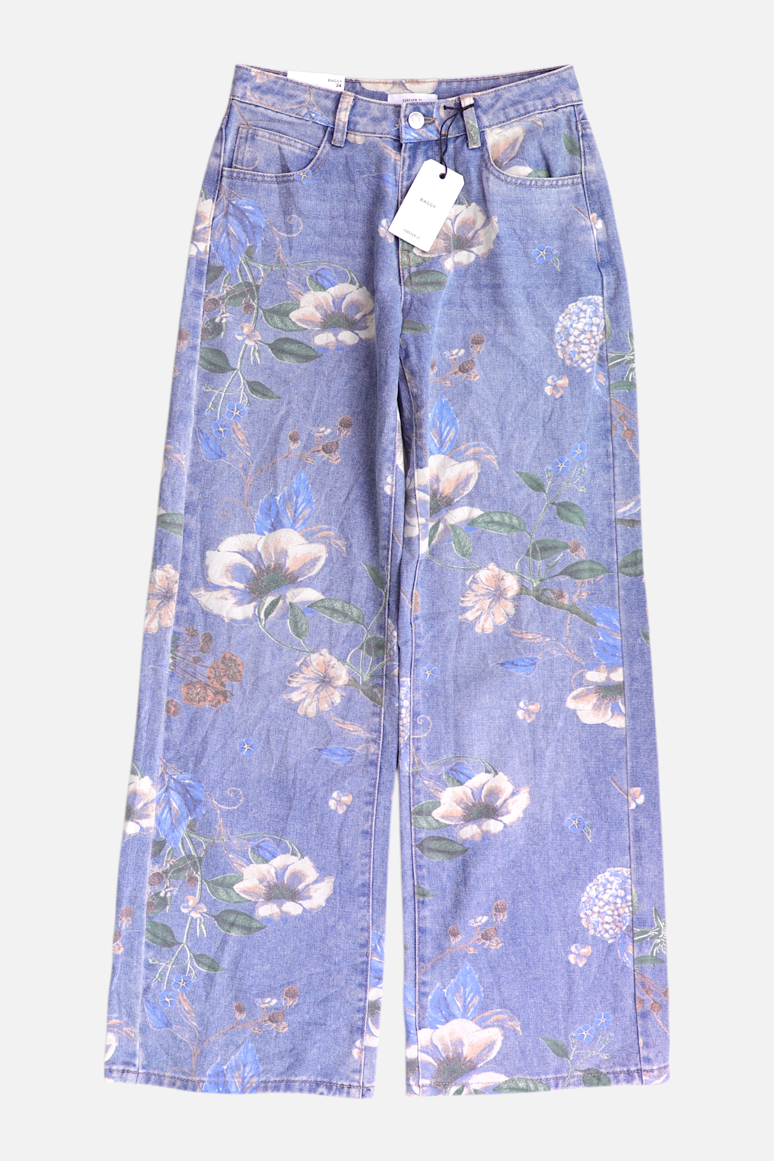 Forever 21 Jean Mom Jean Denim - Mujer - 24