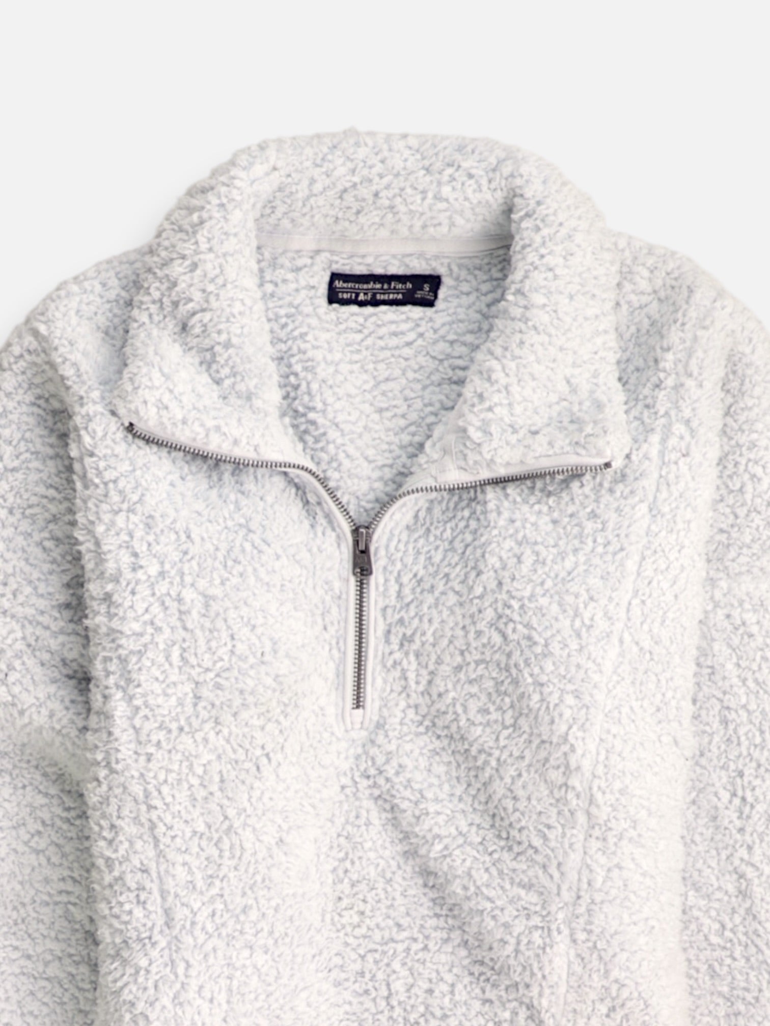 Abercrombie & Fitch Sueter Fleece Casual - Mujer - Small