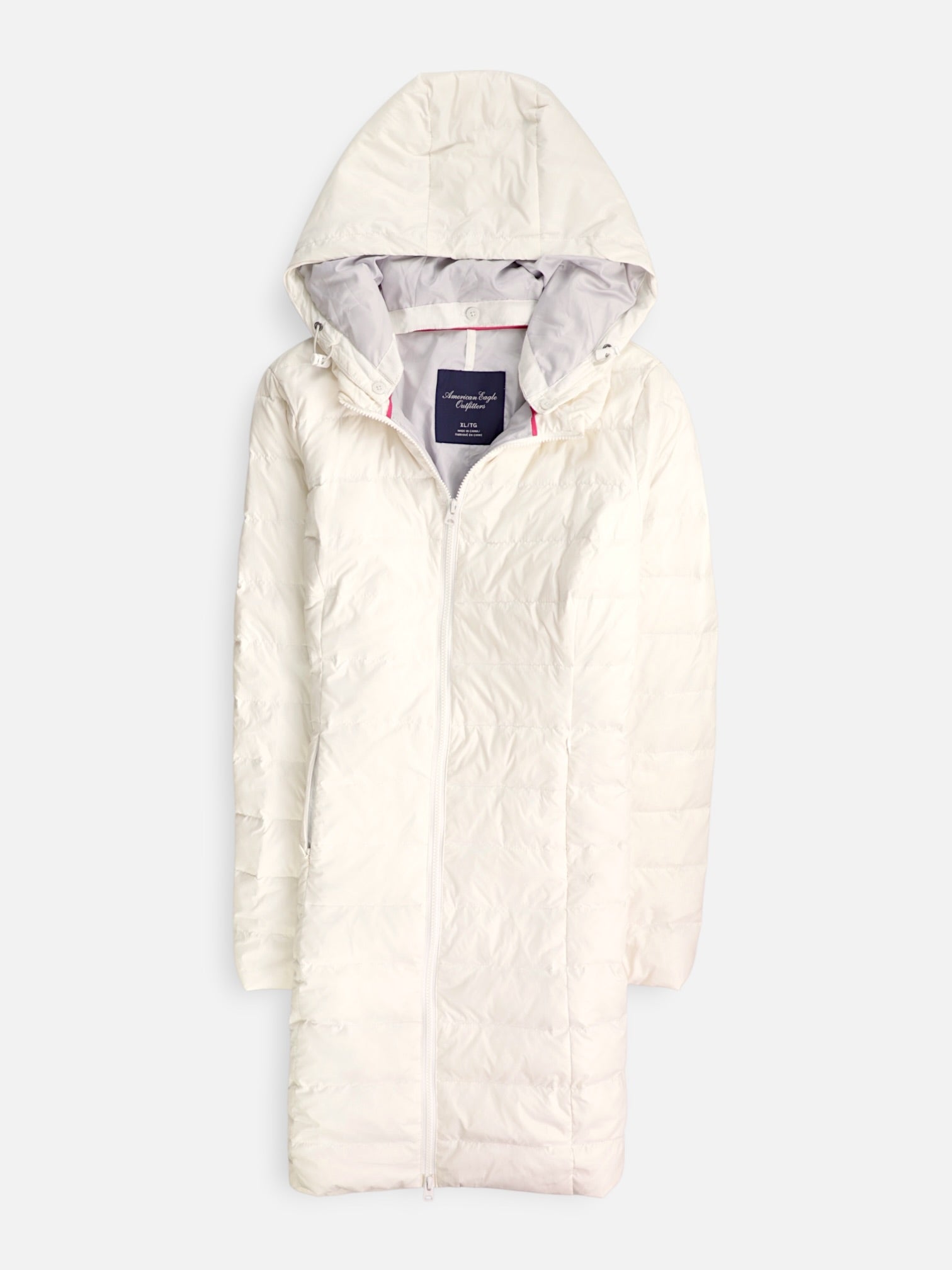 American Eagle Abrigo Casual Puffer - Mujer - XL