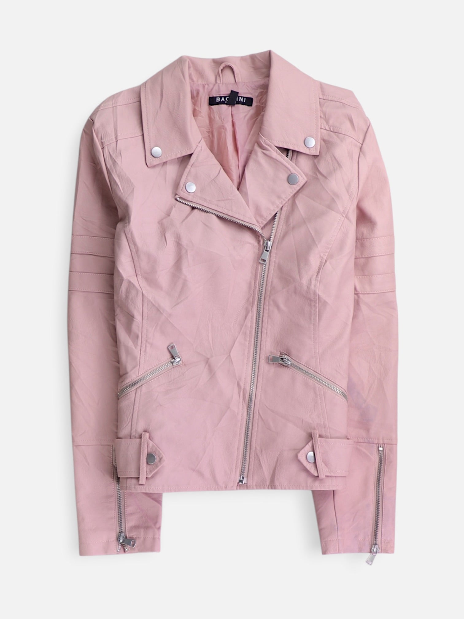Baccini Chaqueta Casual Cuero - Mujer - Medium