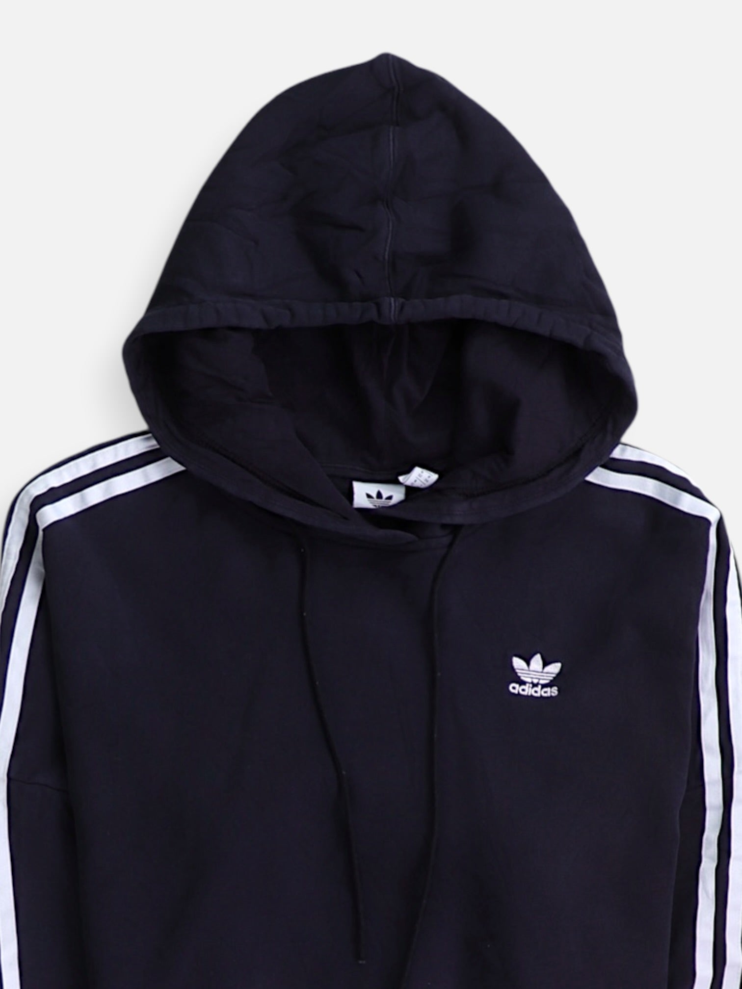 Adidas Sudadera Hoodie Crop Top - Mujer - XS