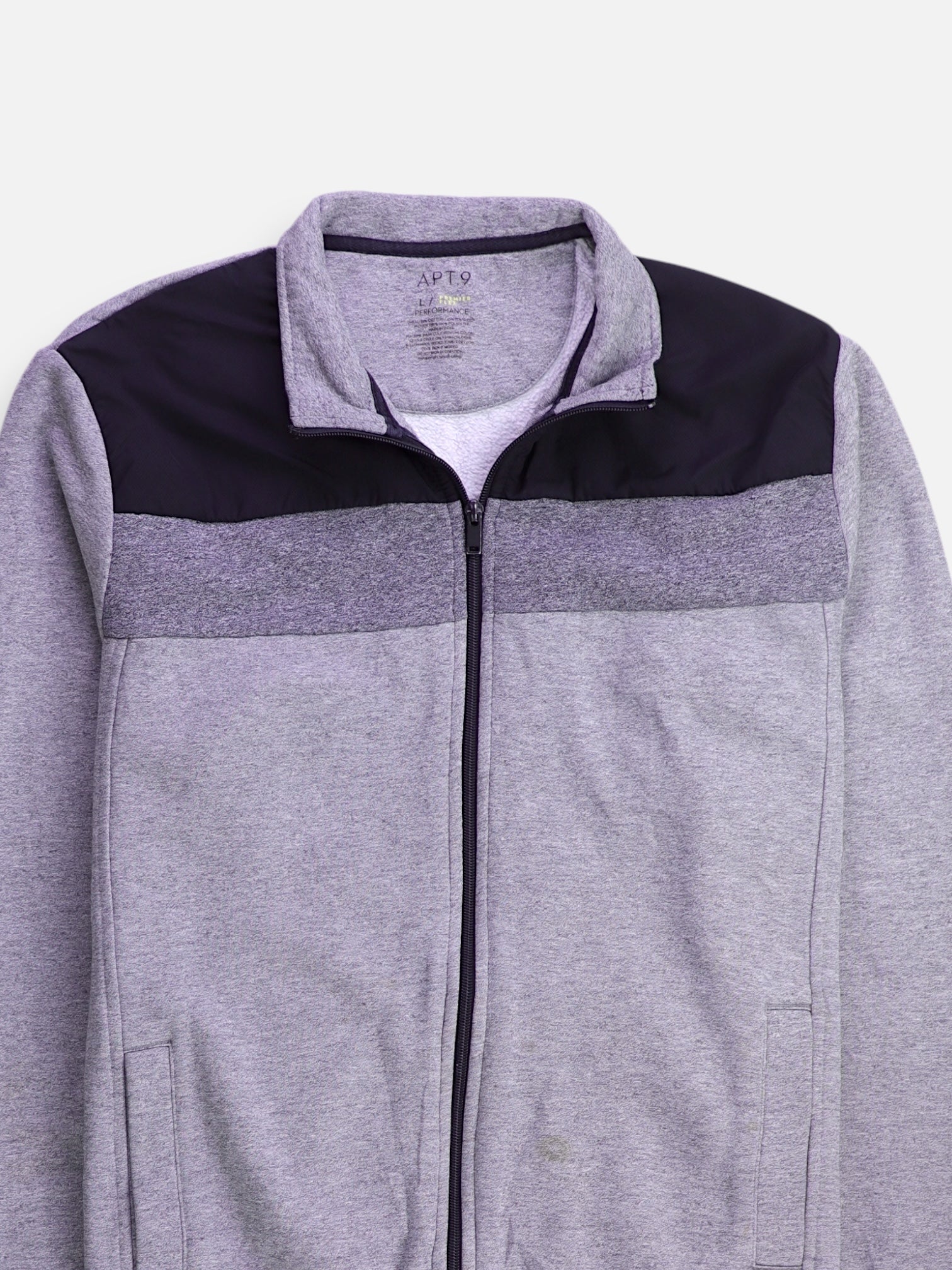 APT.9 Sudadera Fleece Basic - Hombre - Large