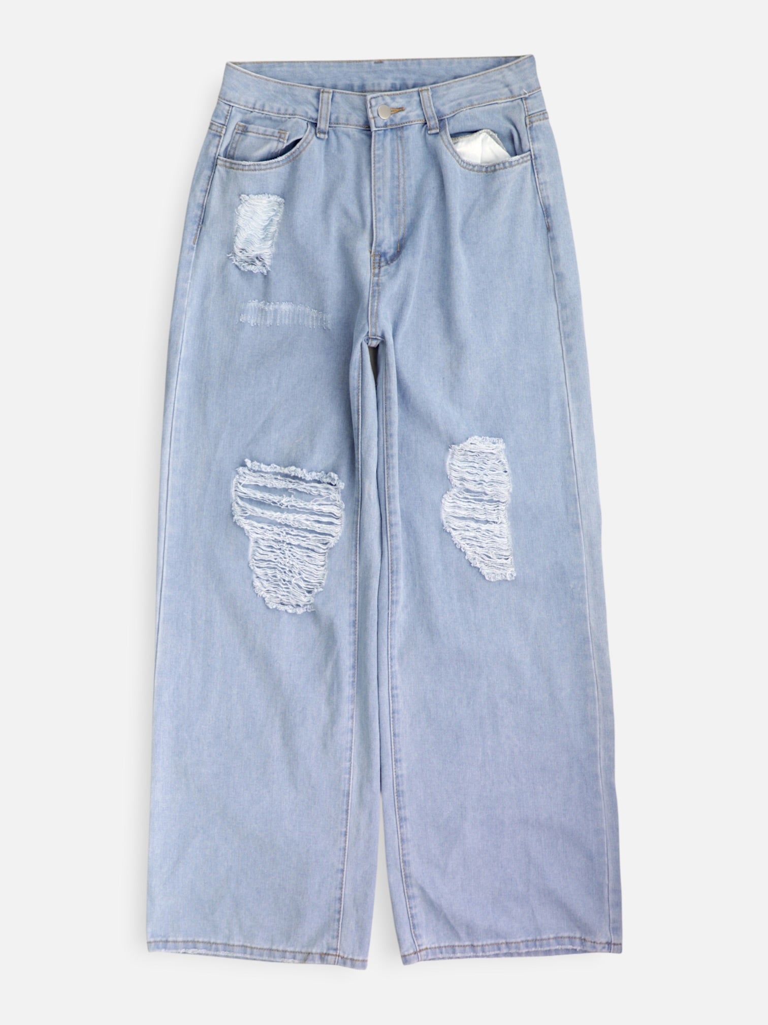 SHEIN Jean Regular Fit Denim - Mujer - 30x32