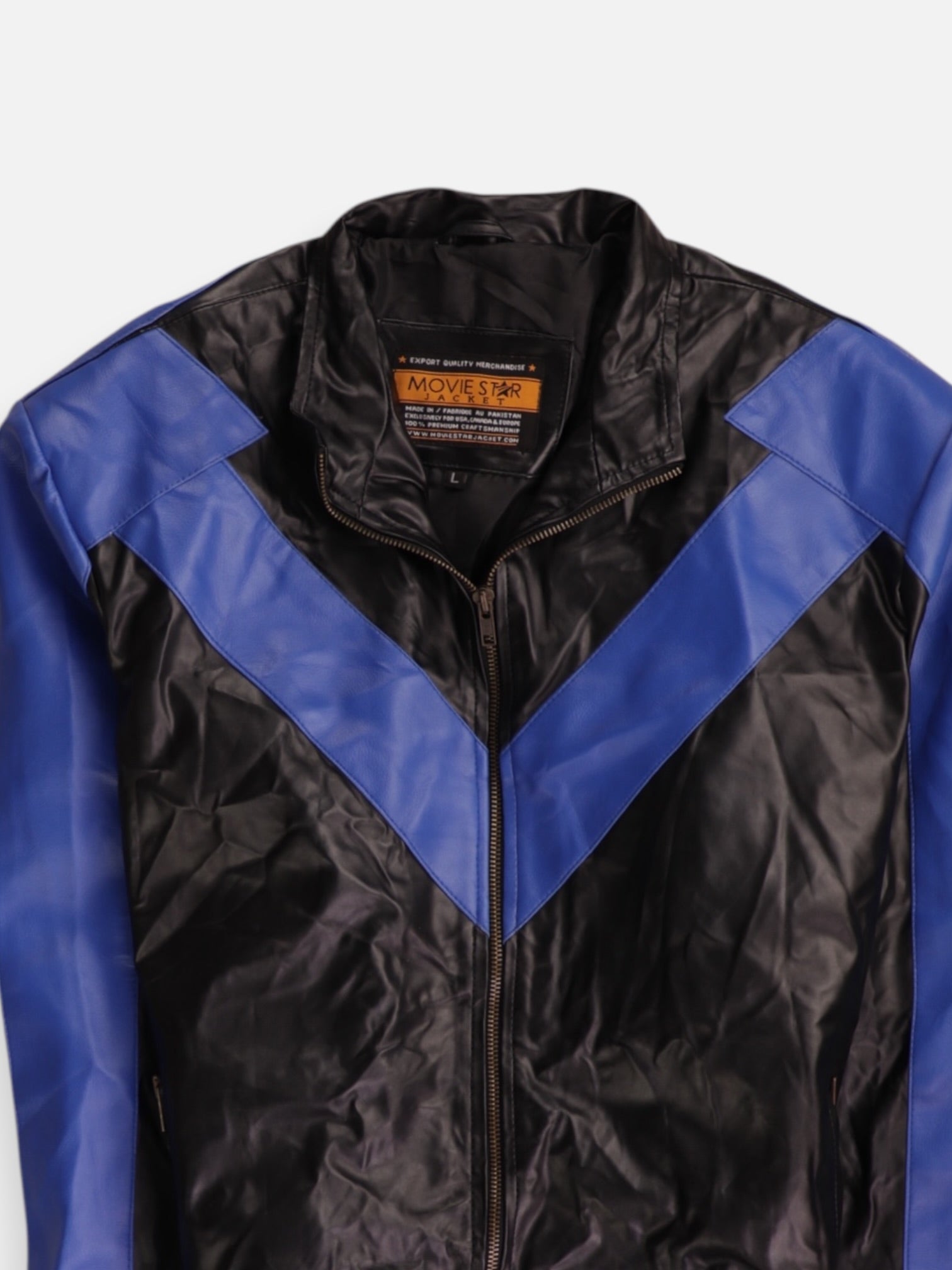 Chaqueta Motera Cuero - Hombre - Large