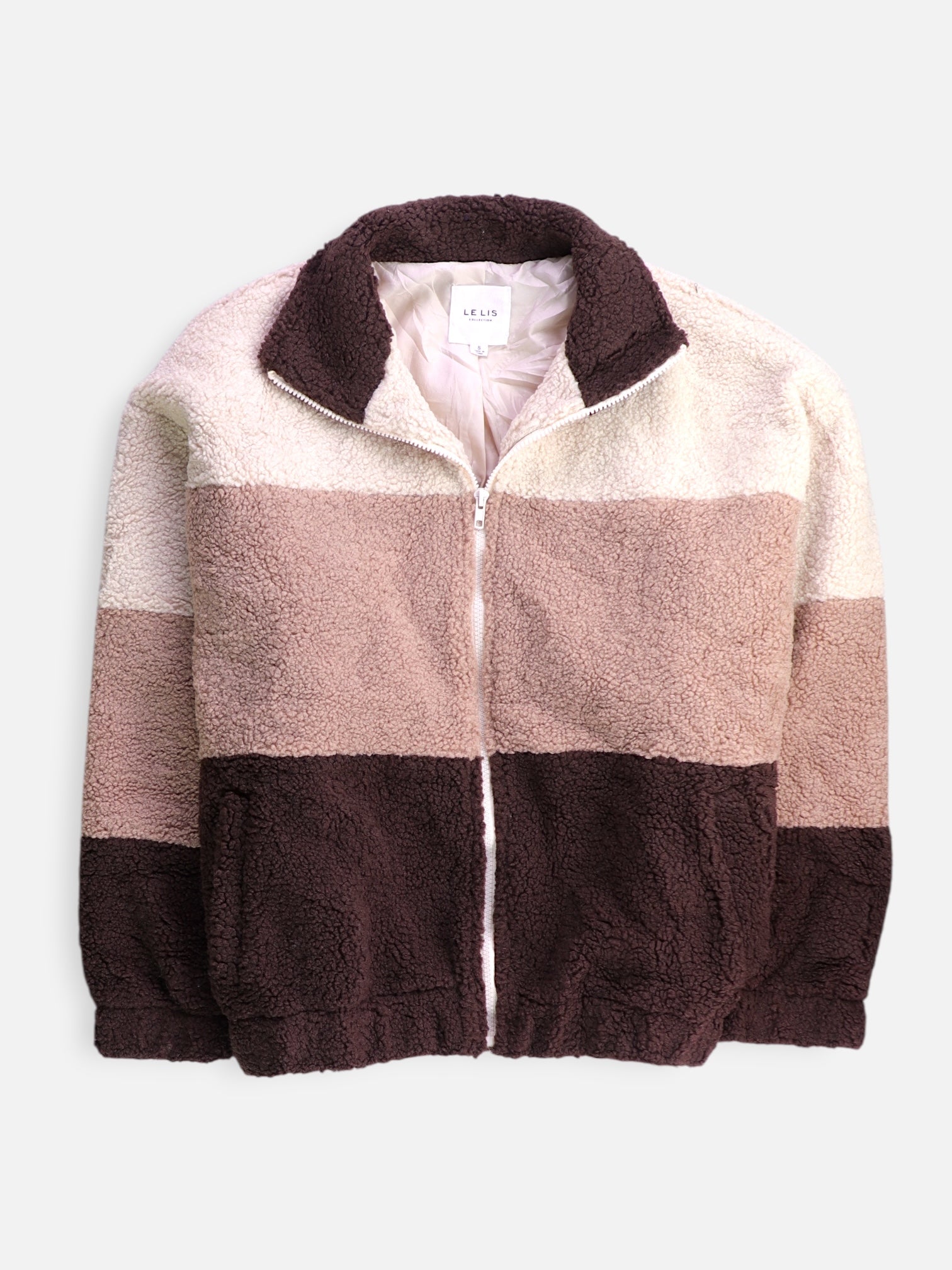 Chaqueta Casual Color Block - Mujer - Small