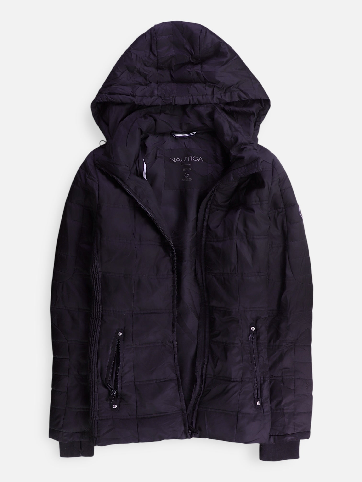 Nautica Chaqueta Puffer Impermeable - Mujer - Medium