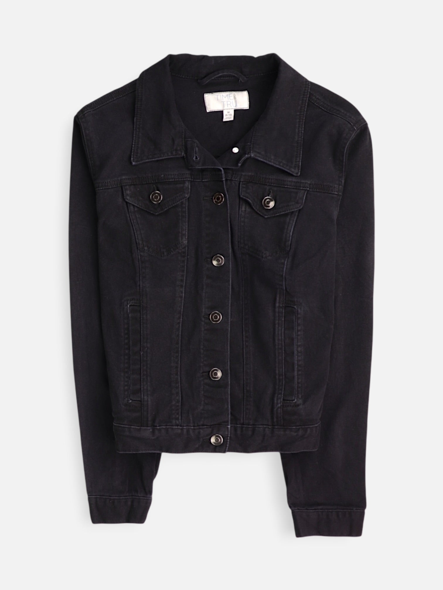 TIME THRU Chaqueta Denim  Basic - Mujer - Medium