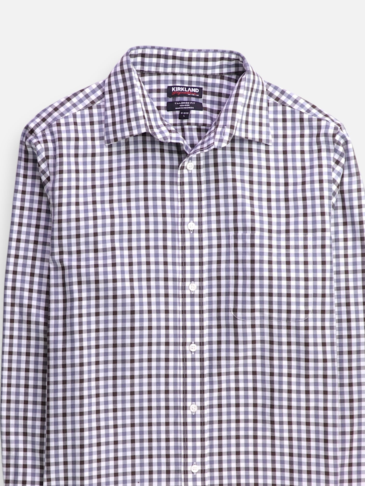 KIRKLAND Camisa Casual - Hombre - Large