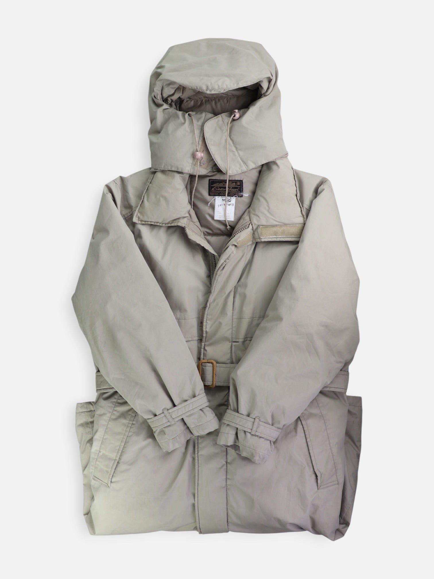 Eddie Bauer Abrigo Trench Coat Impermeable - Hombre - N/A
