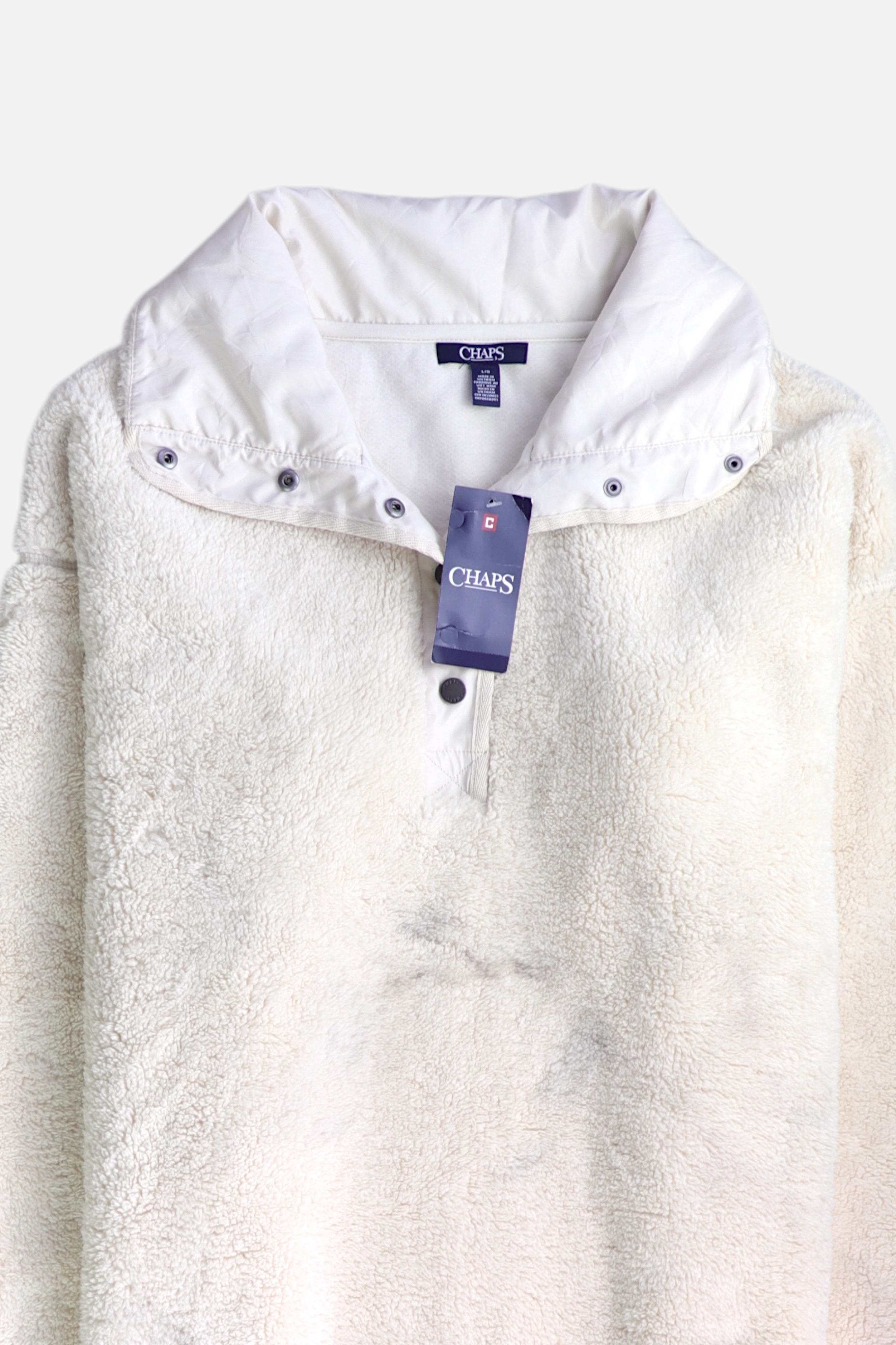 Chaps Sudadera Fleece Teddy - Hombre - Large