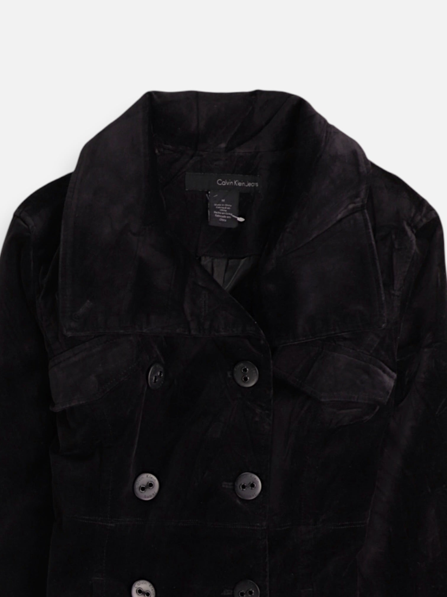 Calvin Klein Chaqueta Casual Basic - Mujer - Medium