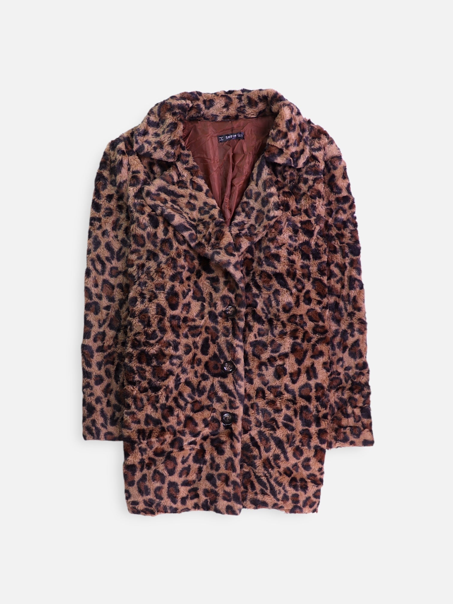 SHEIN Chaqueta Casual Teddy - Mujer - Medium