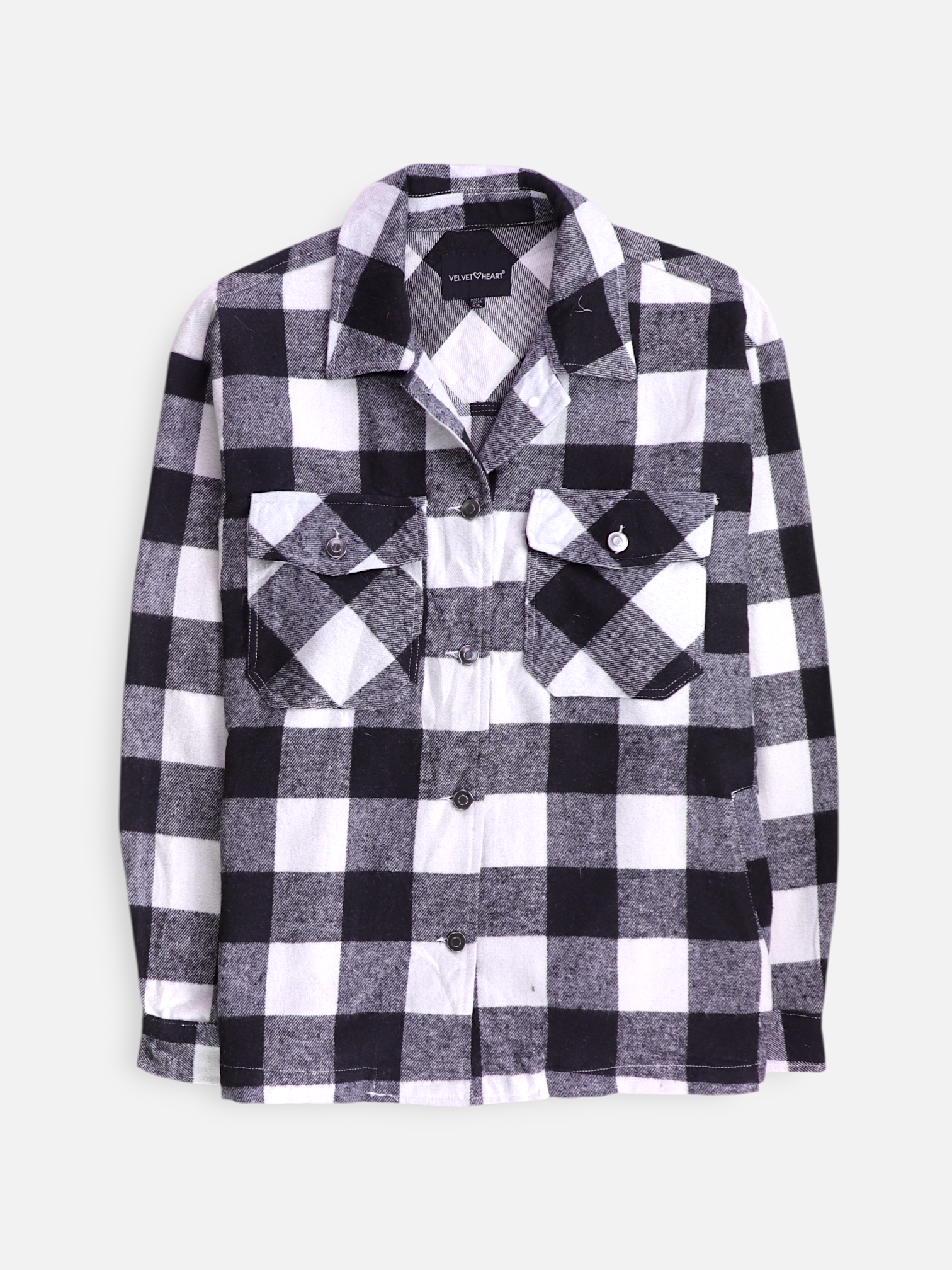 Chaqueta Sobrecamisa Color Block - Mujer - 2XL