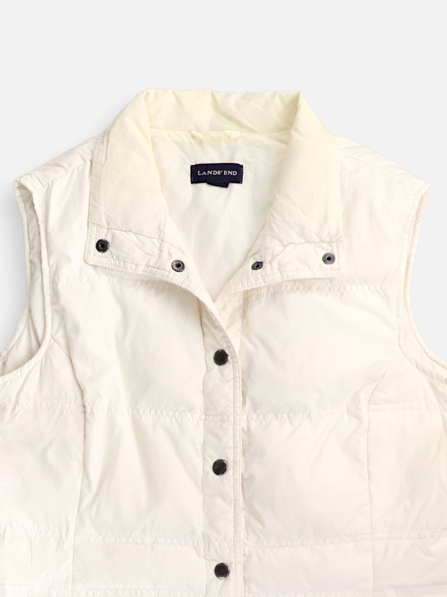 LANDS END Chaleco Puffer - Mujer - Medium
