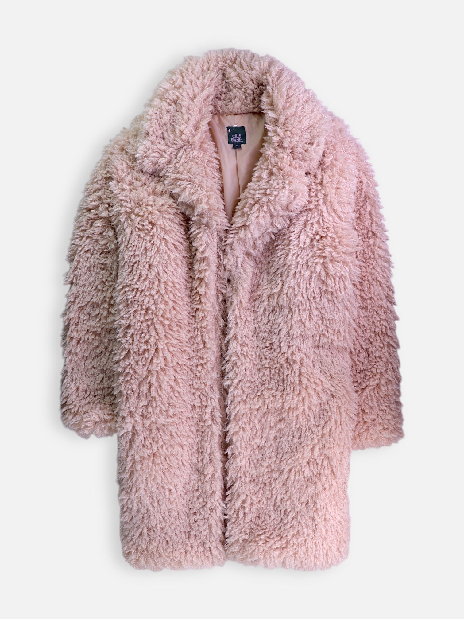 Wild Fable Abrigo Casual Teddy - Mujer - 2XL